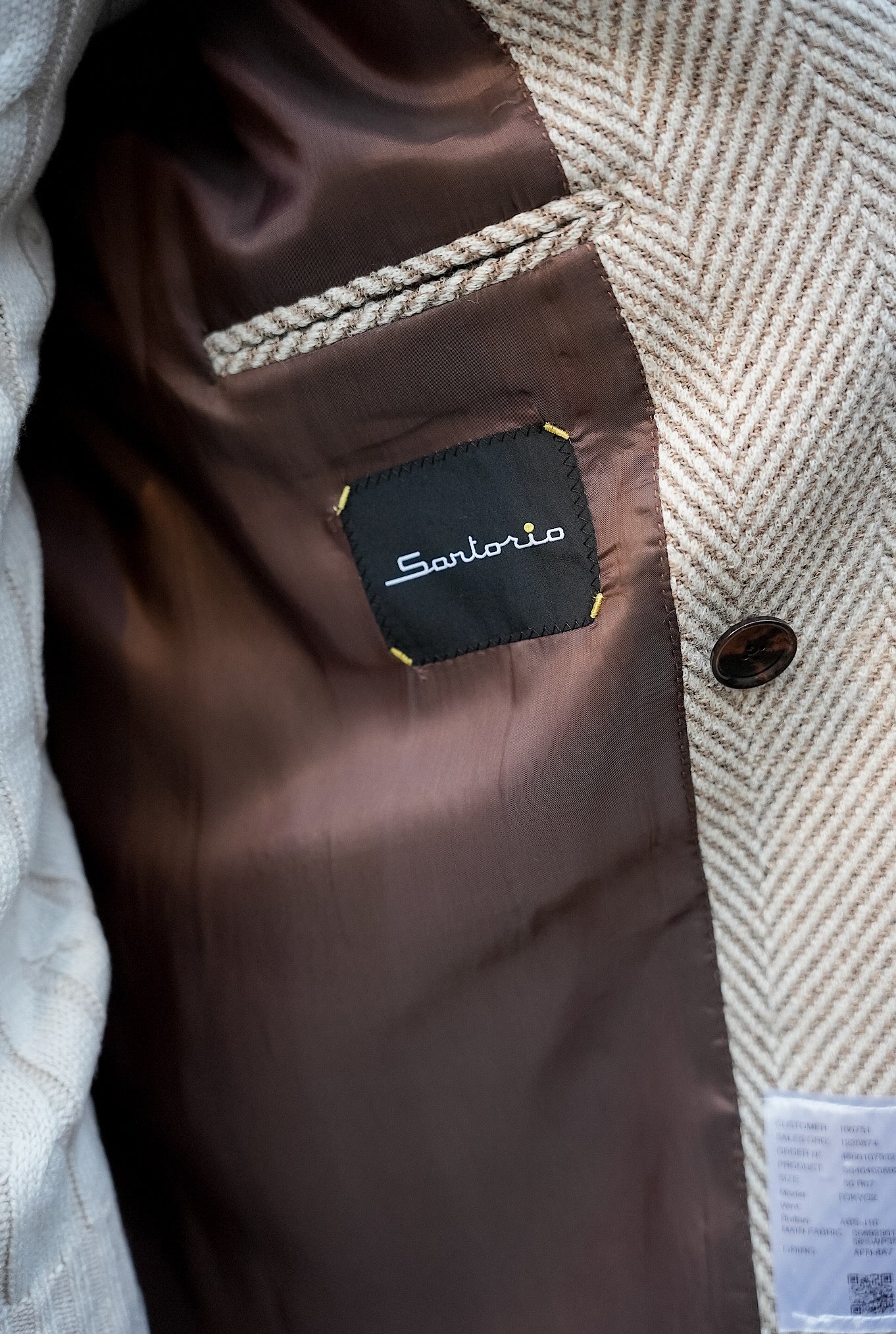 Soprabito Doppiopetto Alpaca e Lana Panna - Guarino Store