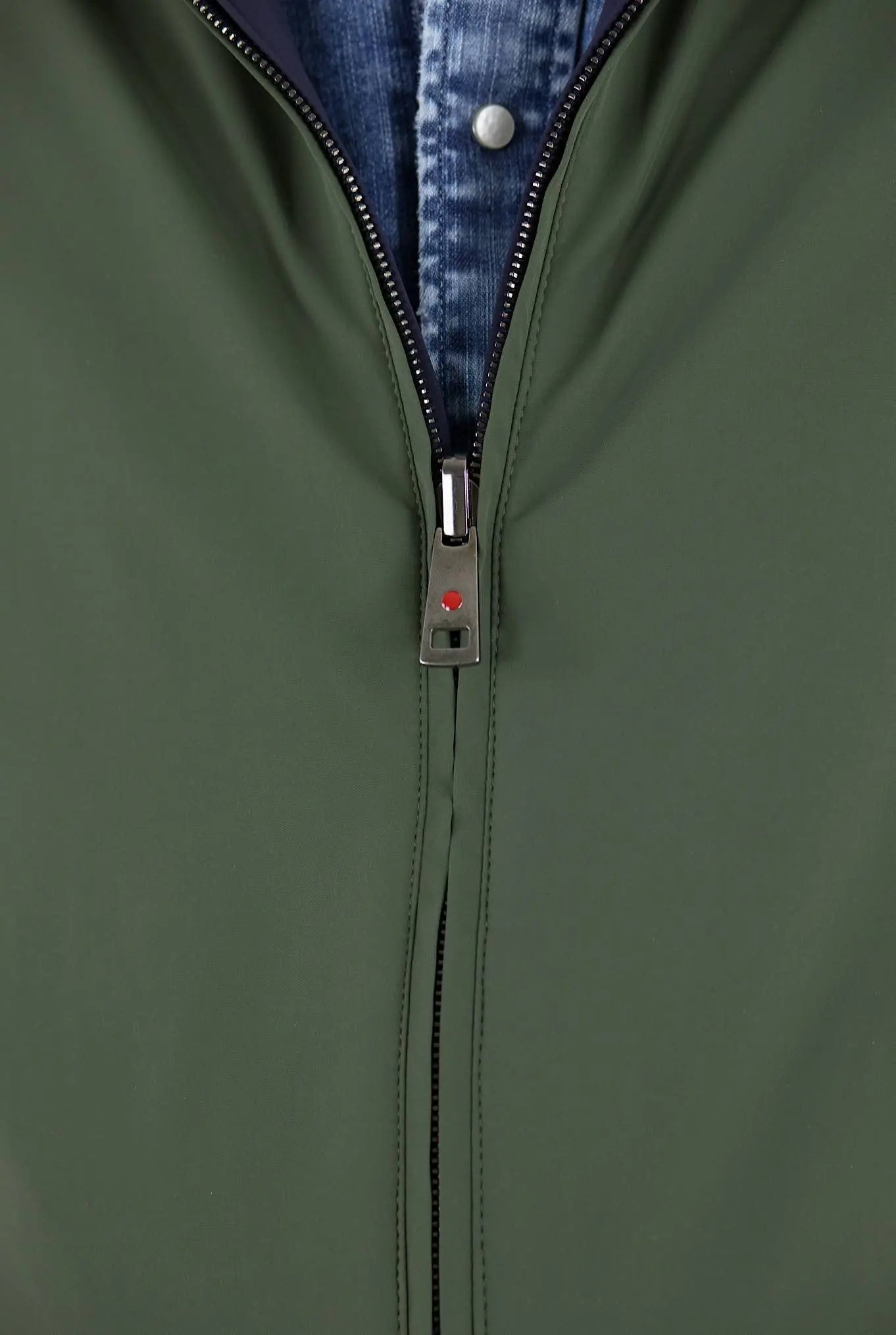 KIRED Giubbino Reversibile Blu/Verde Militare - Guarino Store