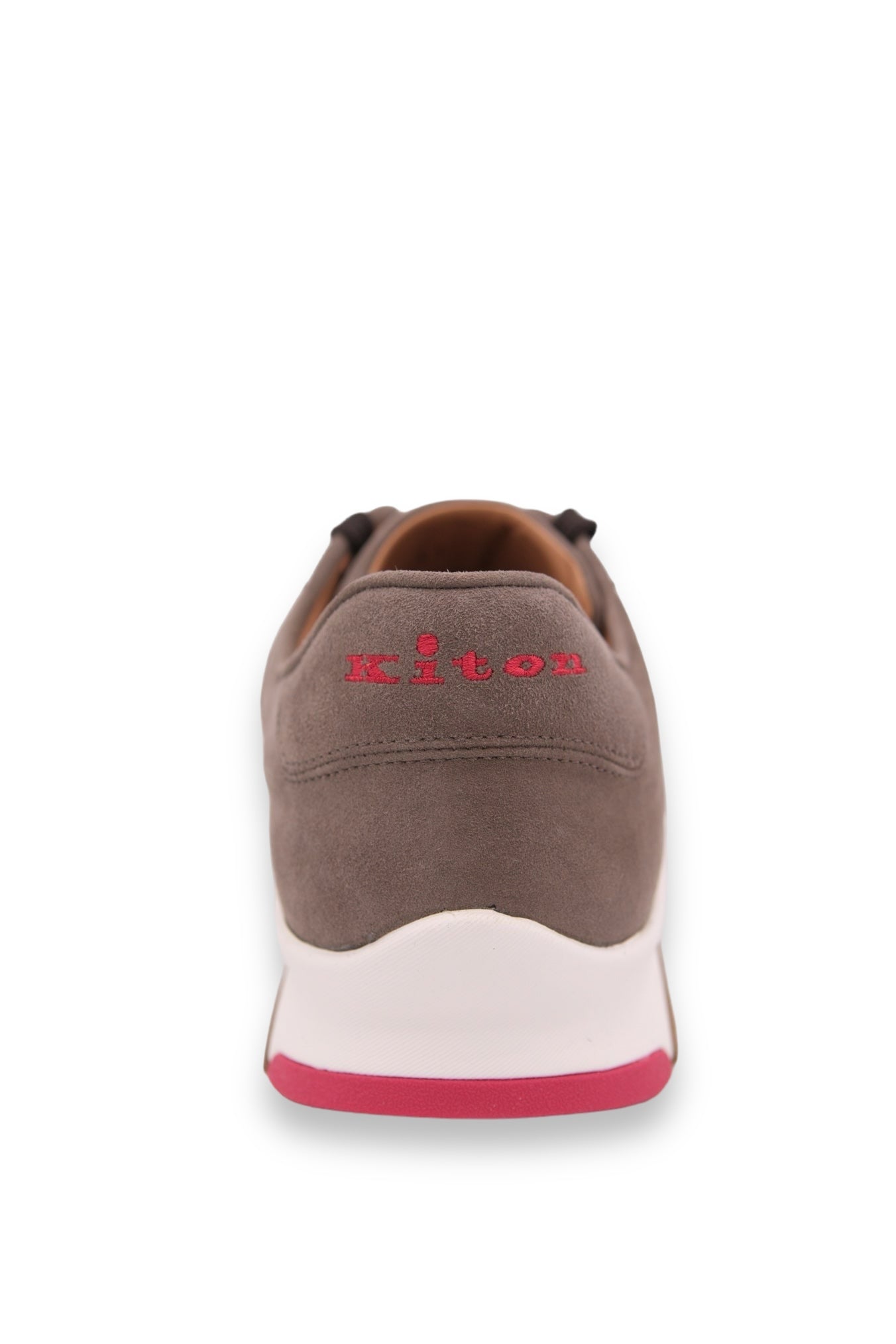 KITON Sneakers Nabuk Caffè - Guarino Store