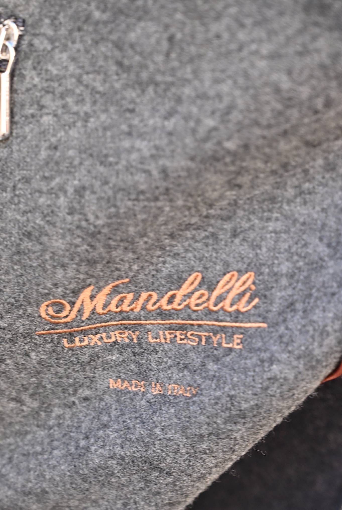 Giubbino in Jersey Cashmere Blu - Guarino Store