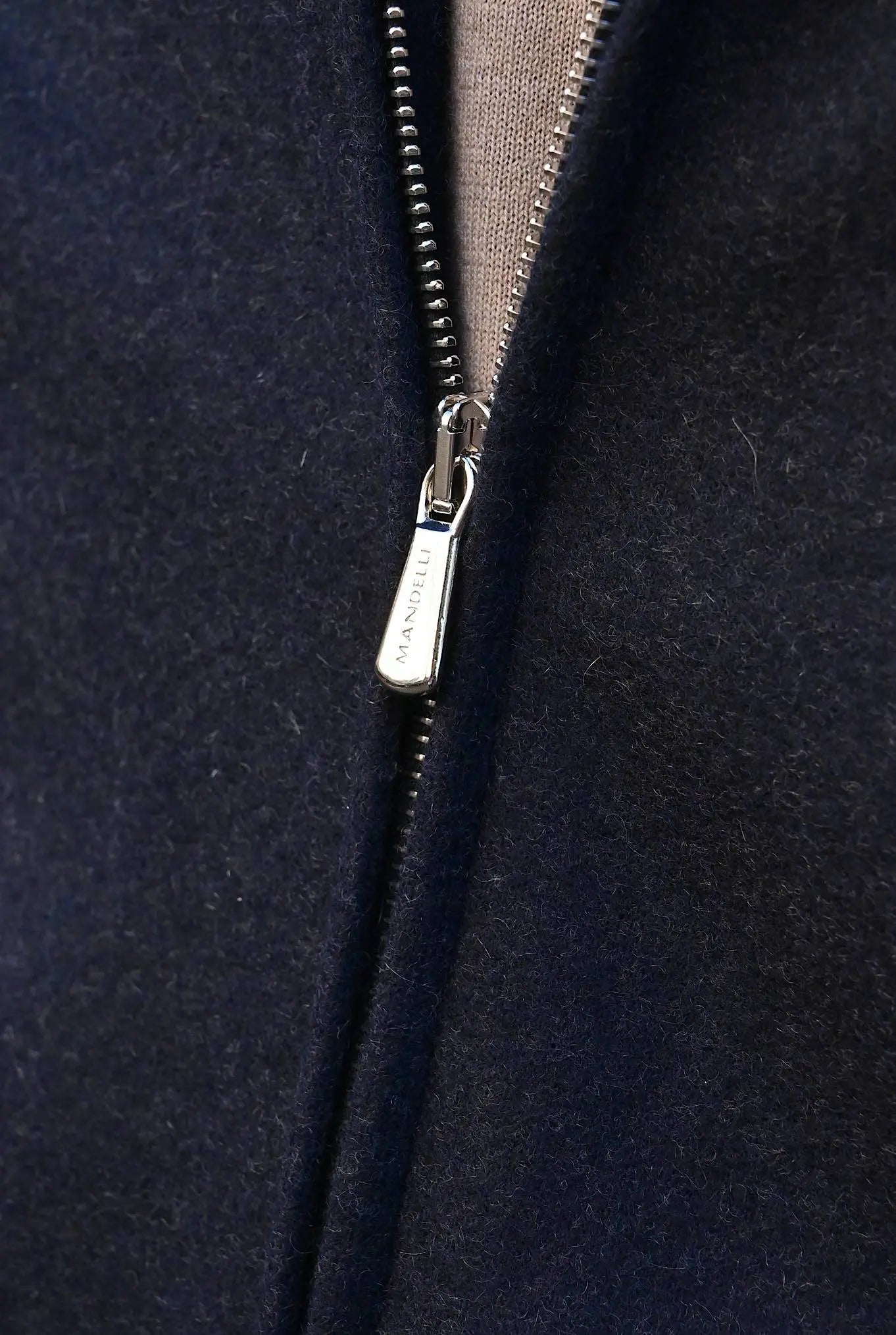 Giubbino in Jersey Cashmere Blu - Guarino Store
