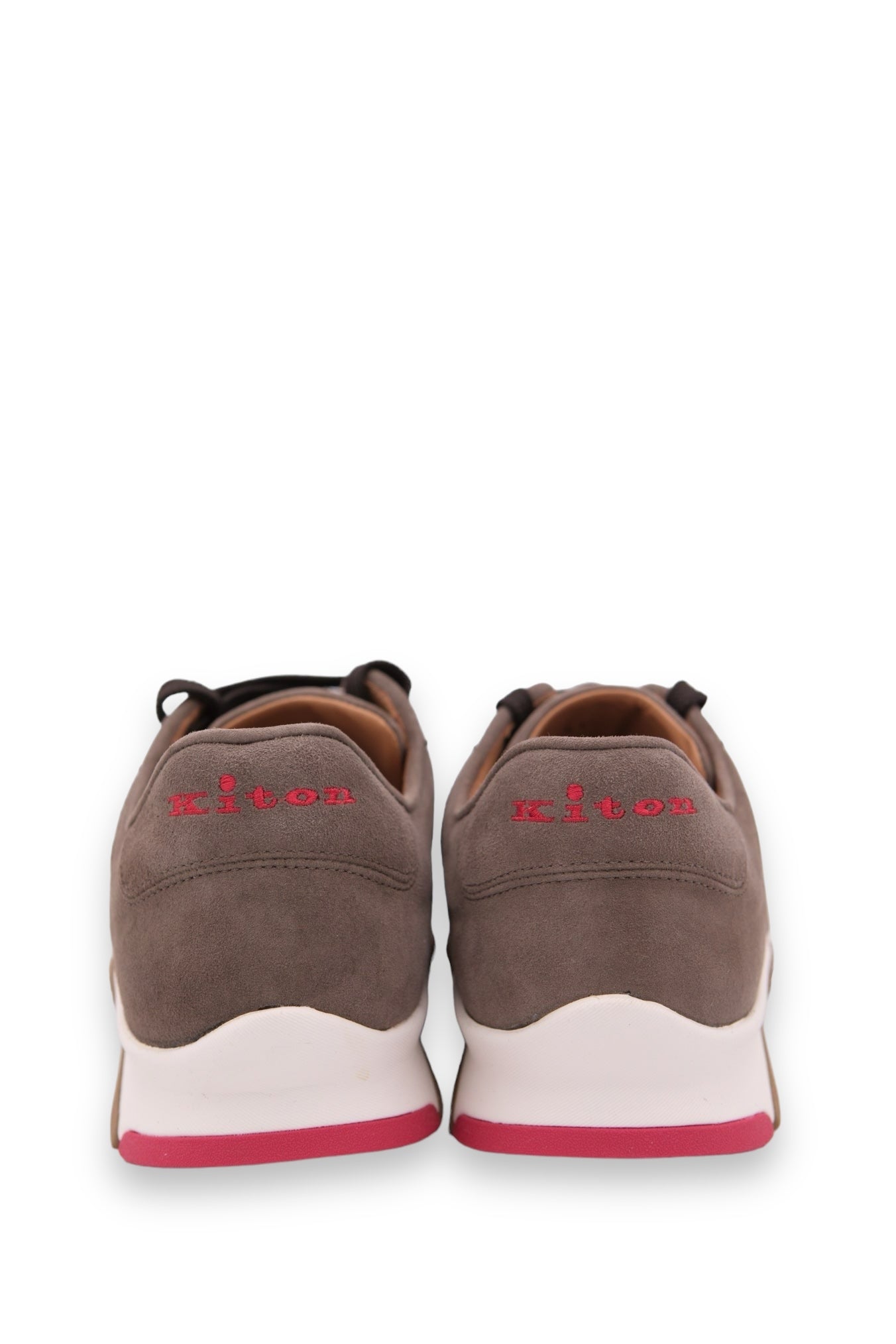 KITON Sneakers Nabuk Caffè - Guarino Store