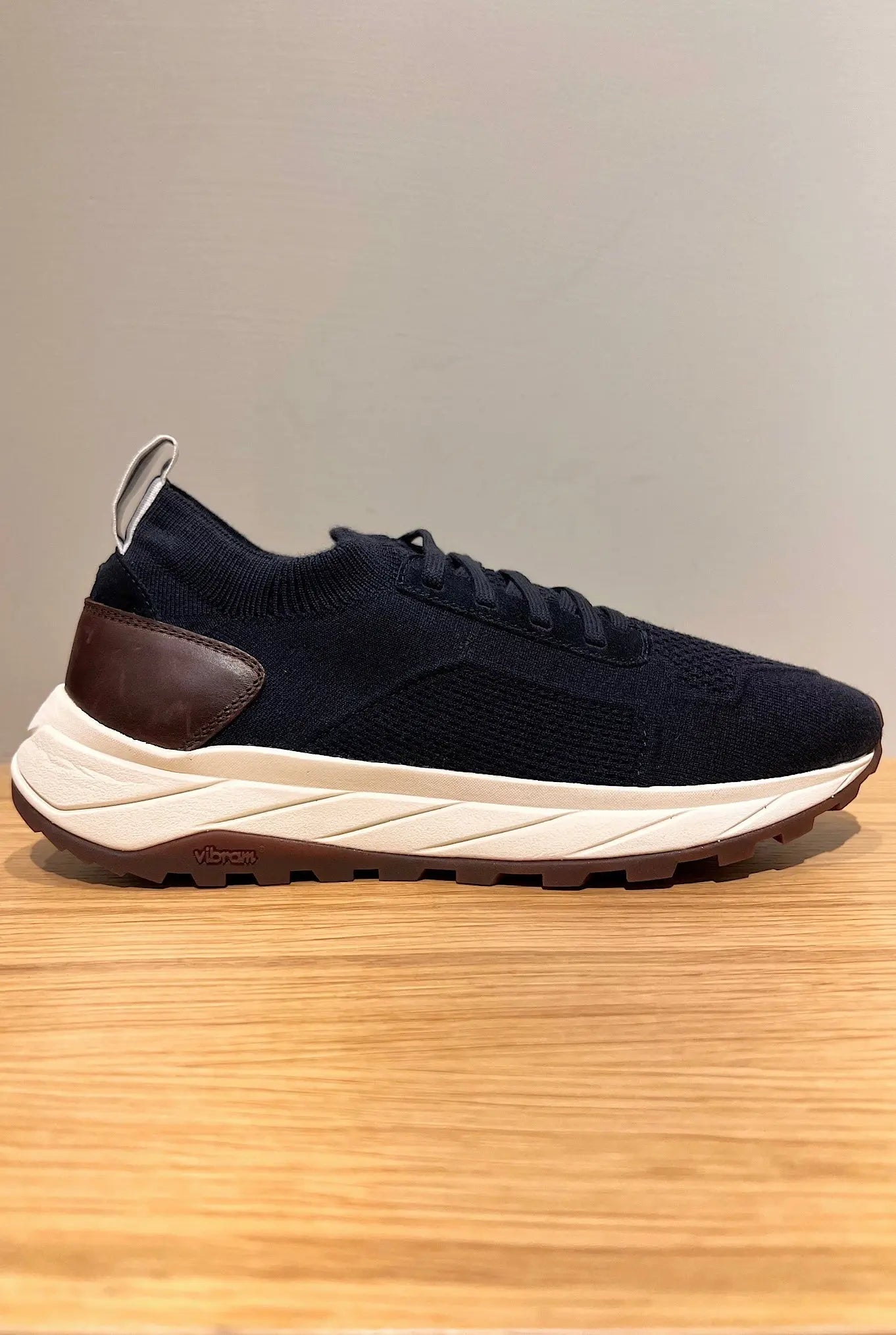 Sneaker Calzino Maglia Lana Blu - Guarino Store