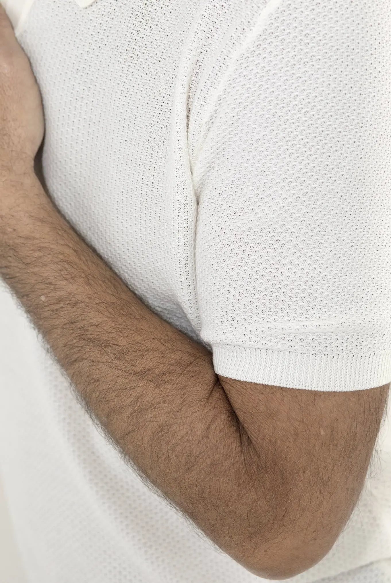 Polo "Marlon Brando" Bianco Latte RAKKI'