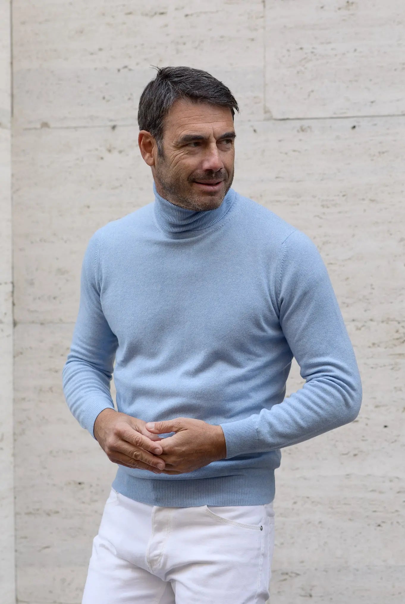 Dolcevita Cashmere Celeste - Guarino Store