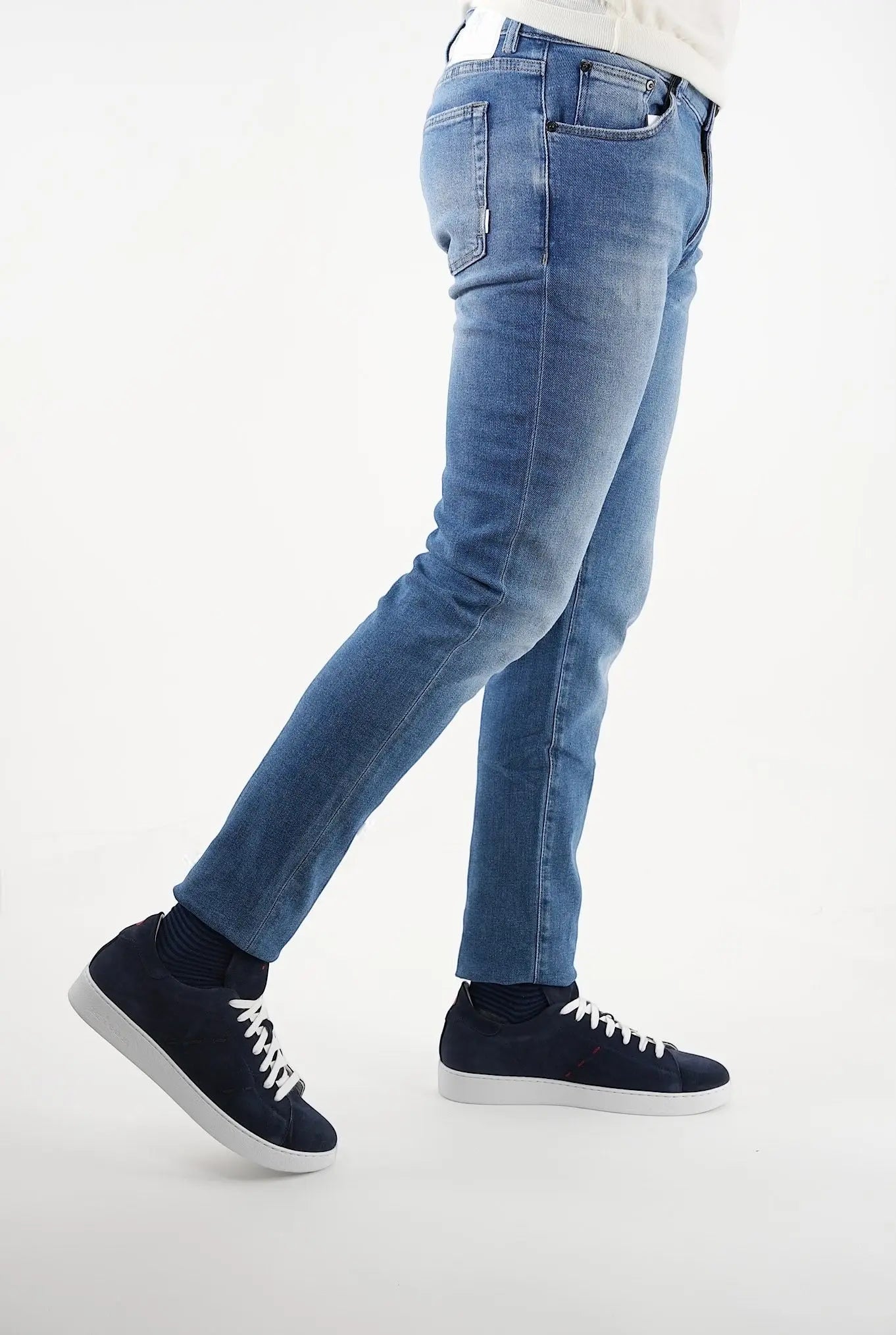 Jeans in Denim Chiaro - Guarino Store