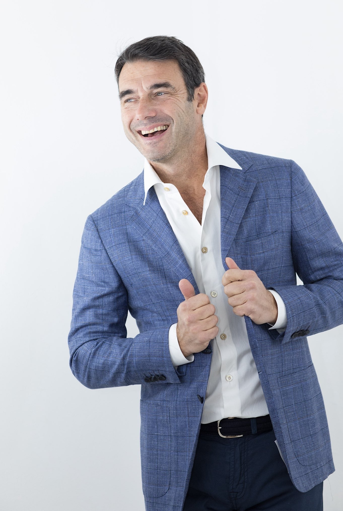 KITON Giacca Galles Cashmere Lino Seta mod. Evo - Guarino Store