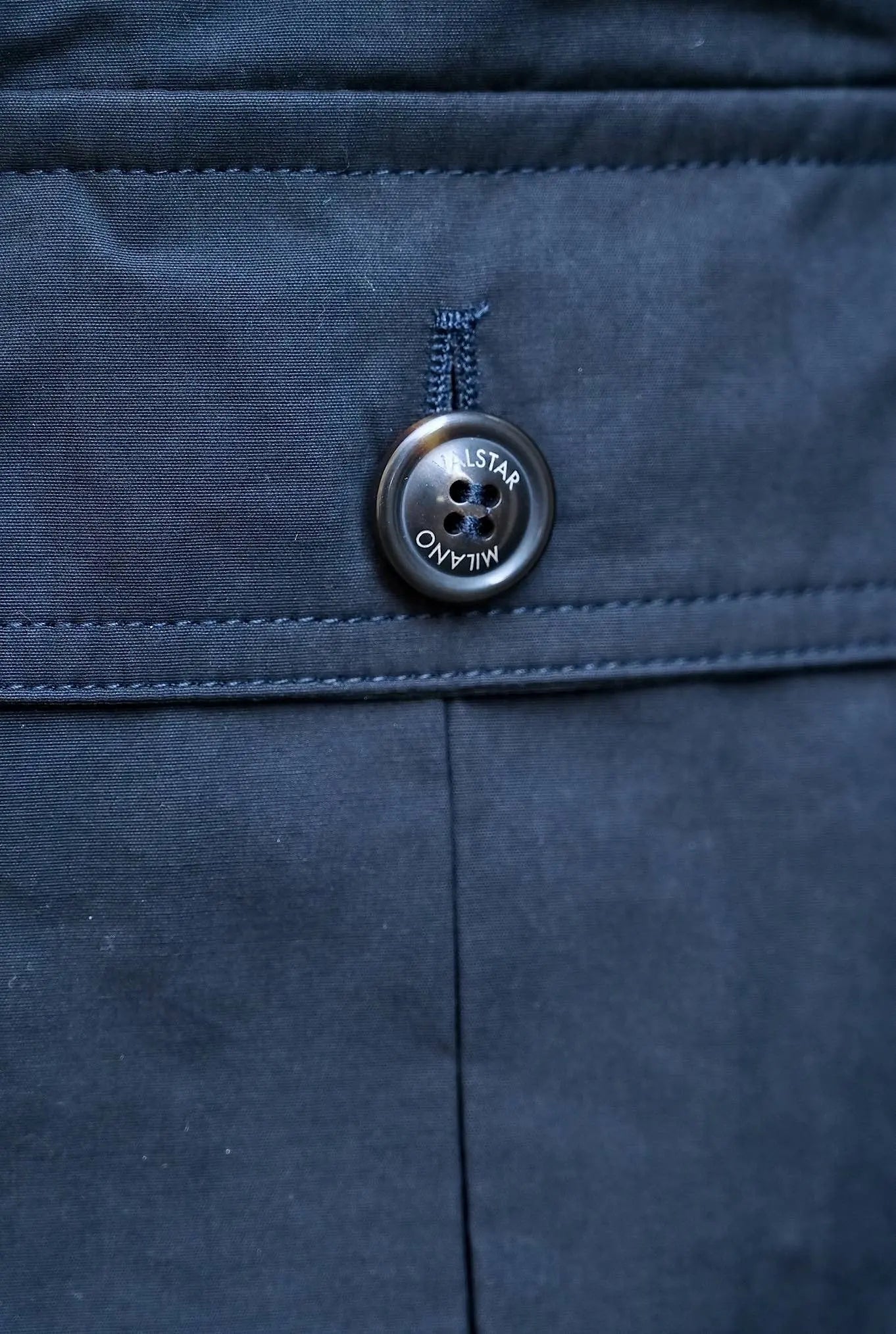 Valstarino Cotone Impermeabile Blu Navy - Guarino Store