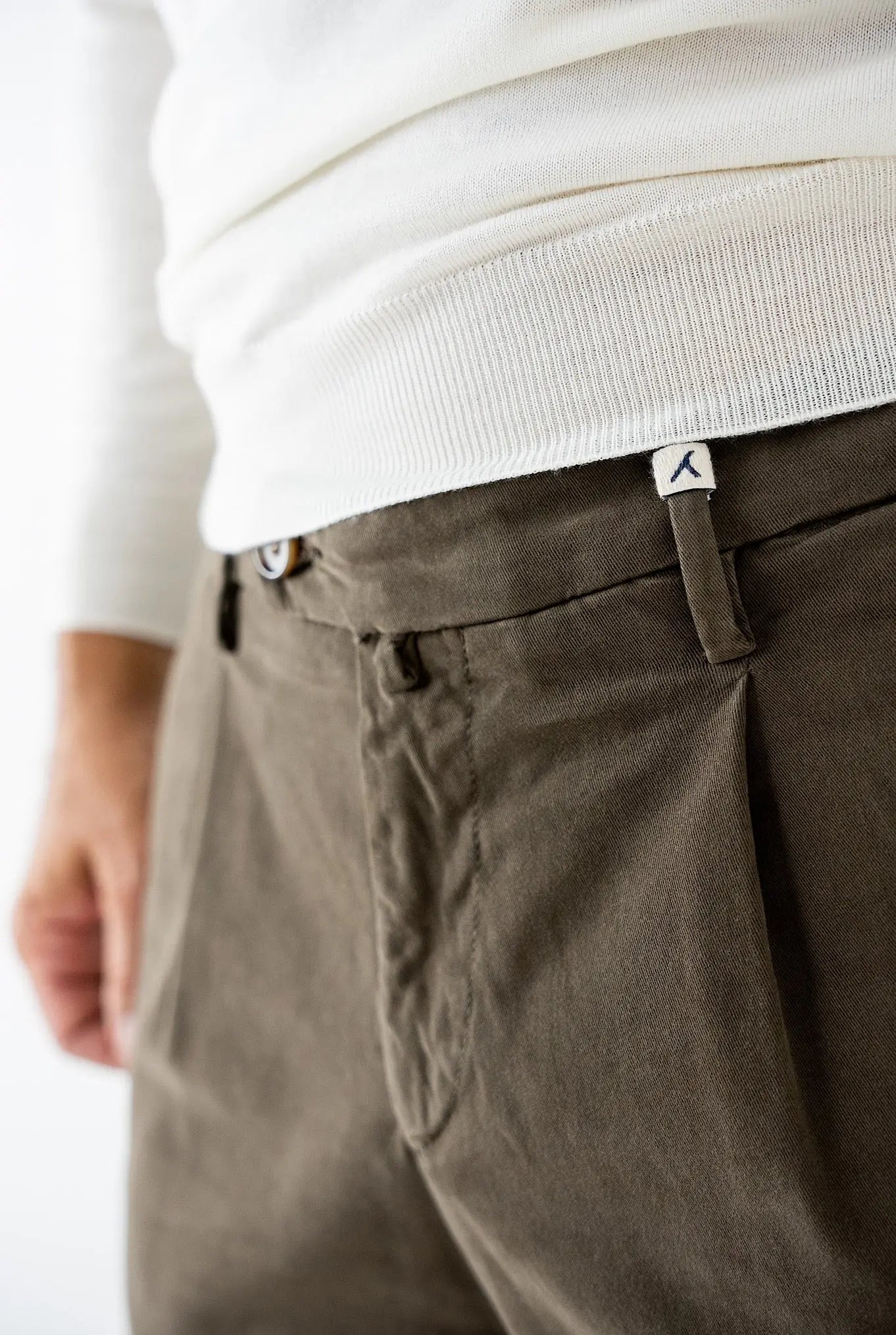 Pantaloni Fustagno Lavato Tabacco - Guarino Store