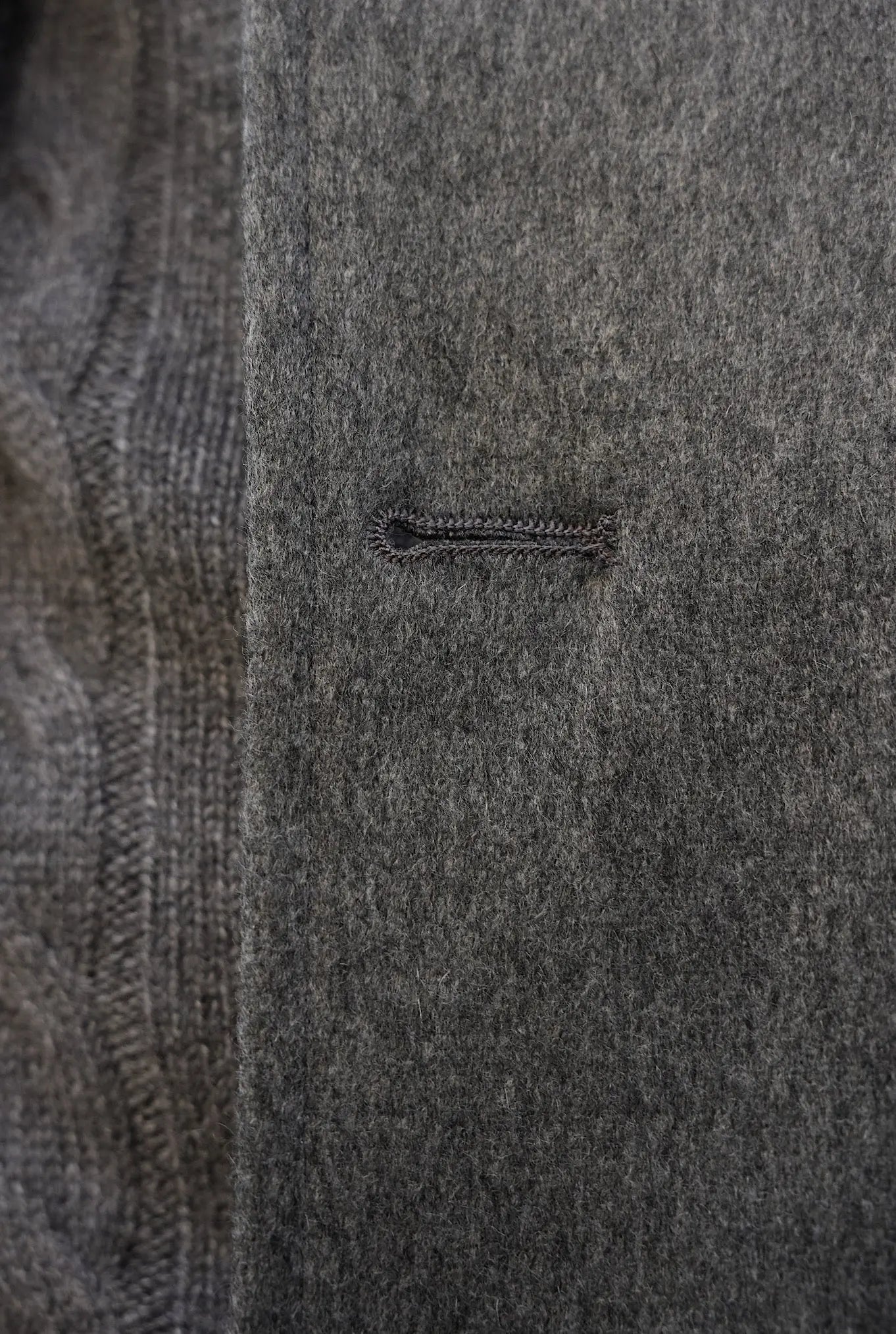 Cappotto Reversibile Cashmere e Nylon Nero e Grigio - Guarino Store