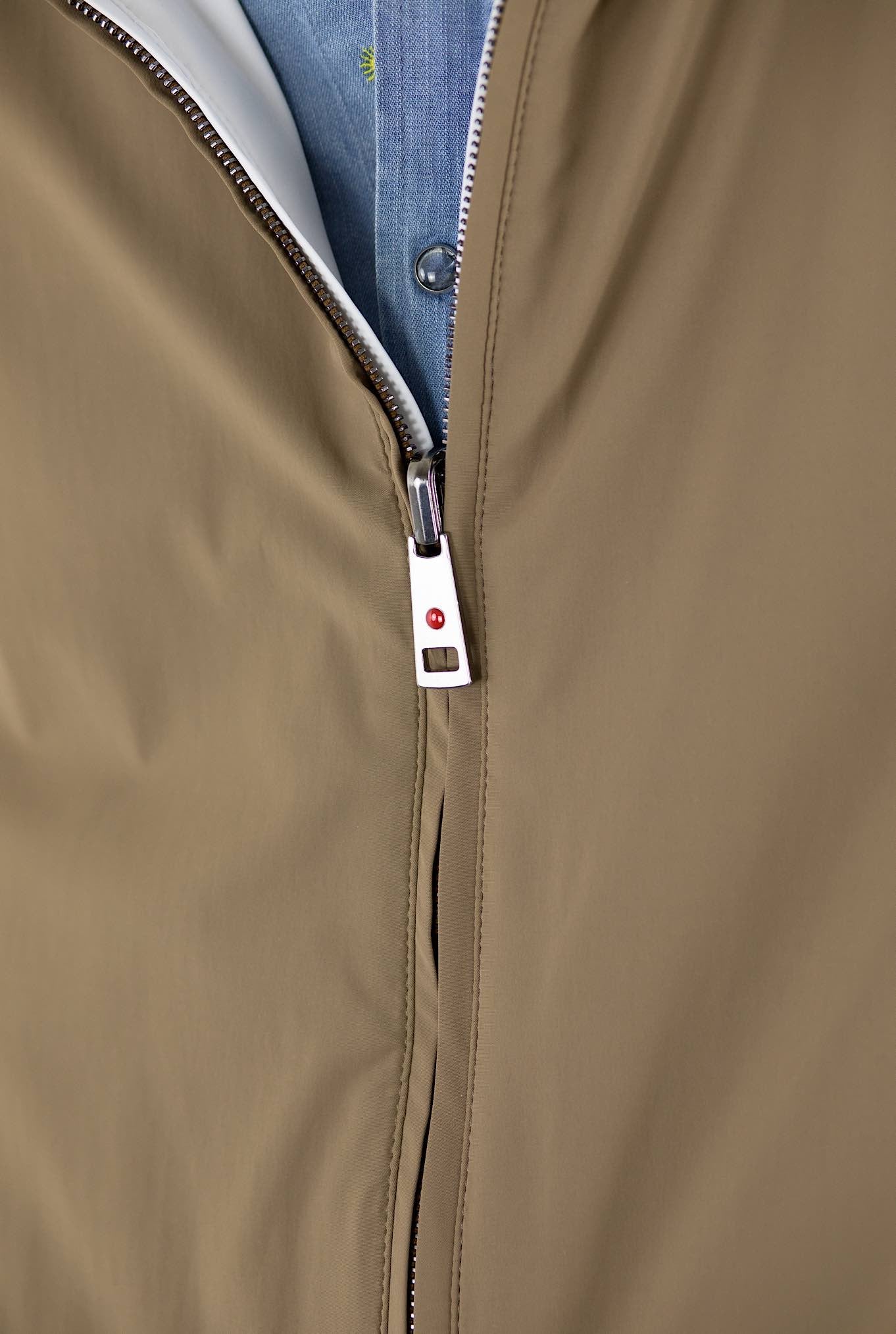 KIRED Giubbino Reversibile Bianco/Marrone - Guarino Store