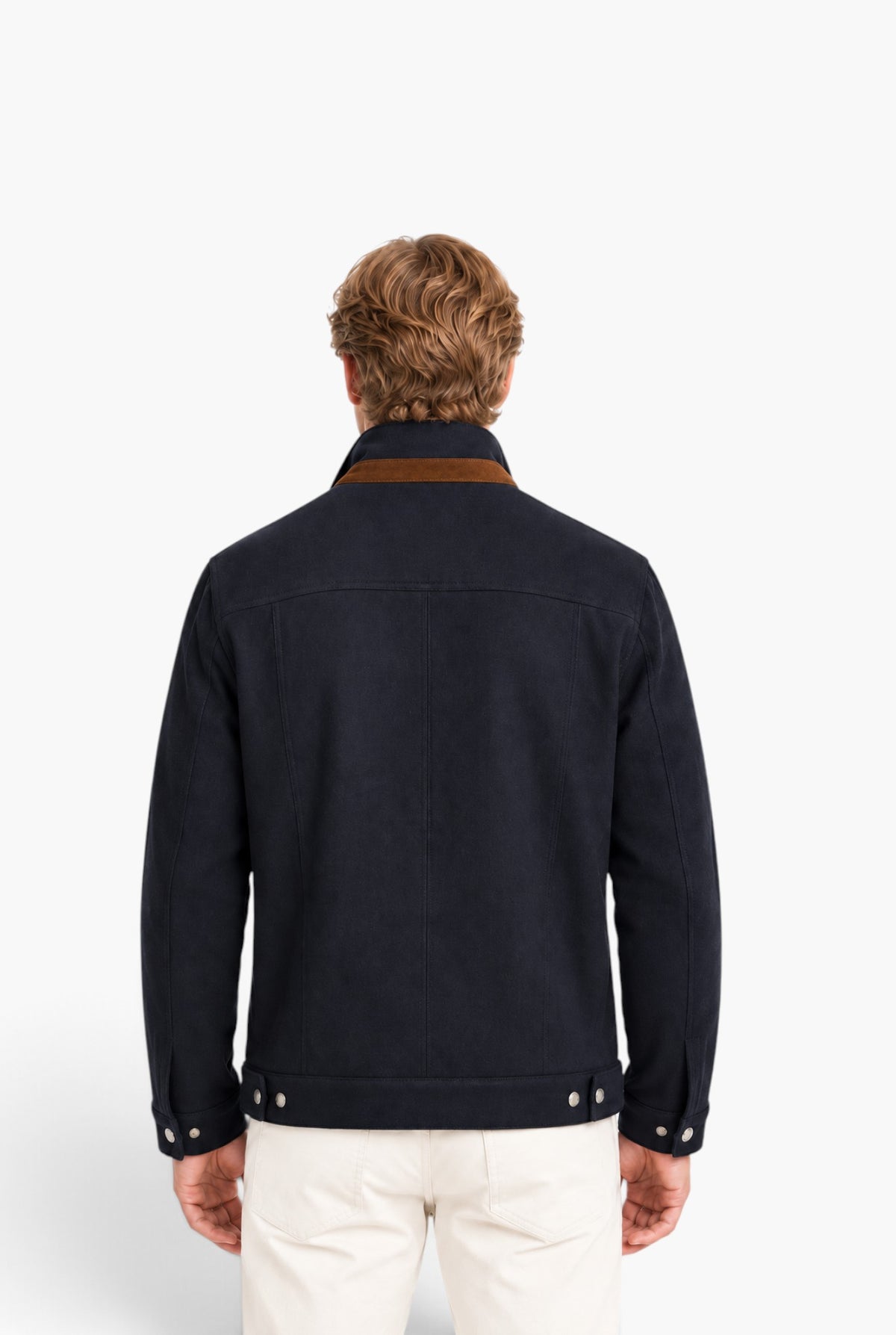 Giubbino Cashmere "Vesper" Blu Scuro MANTO