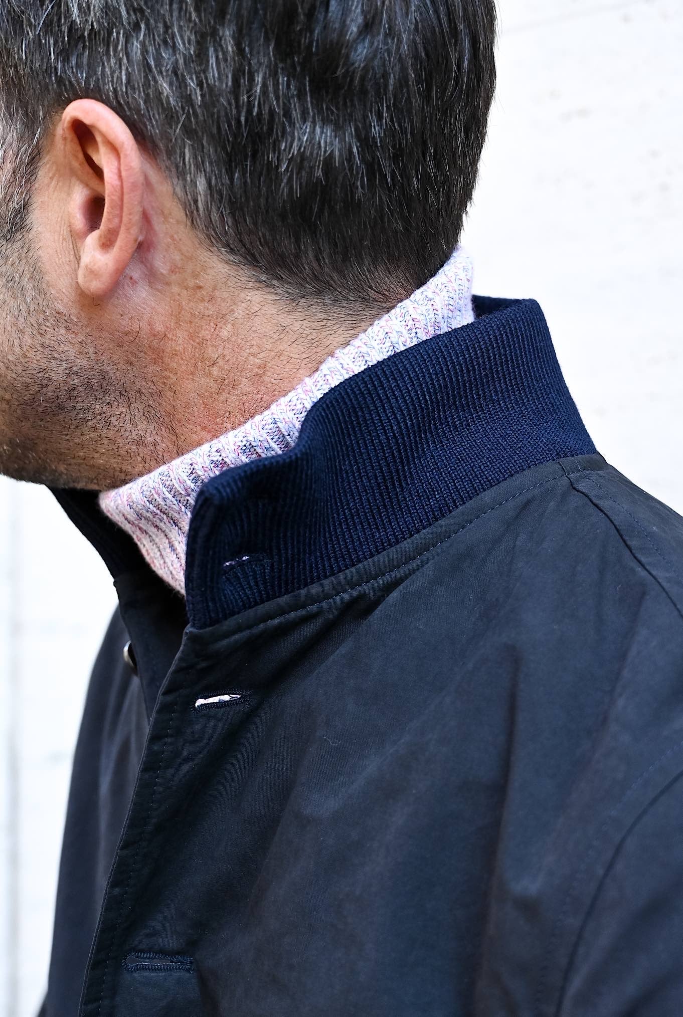 Valstarino Cotone Impermeabile Blu Navy - Guarino Store