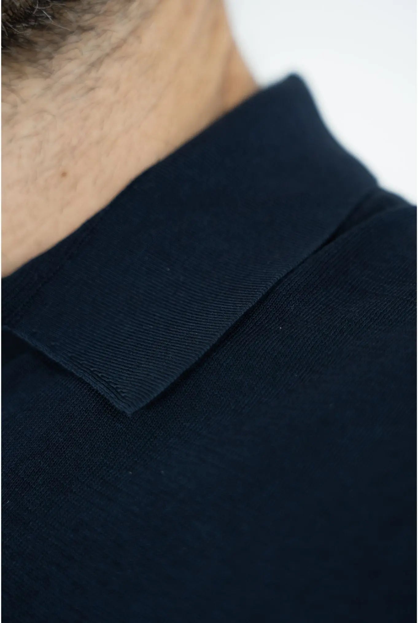 DRUMOHR Polo Maniche Corte Cotone Frosted Blu Scuro - Guarino Store