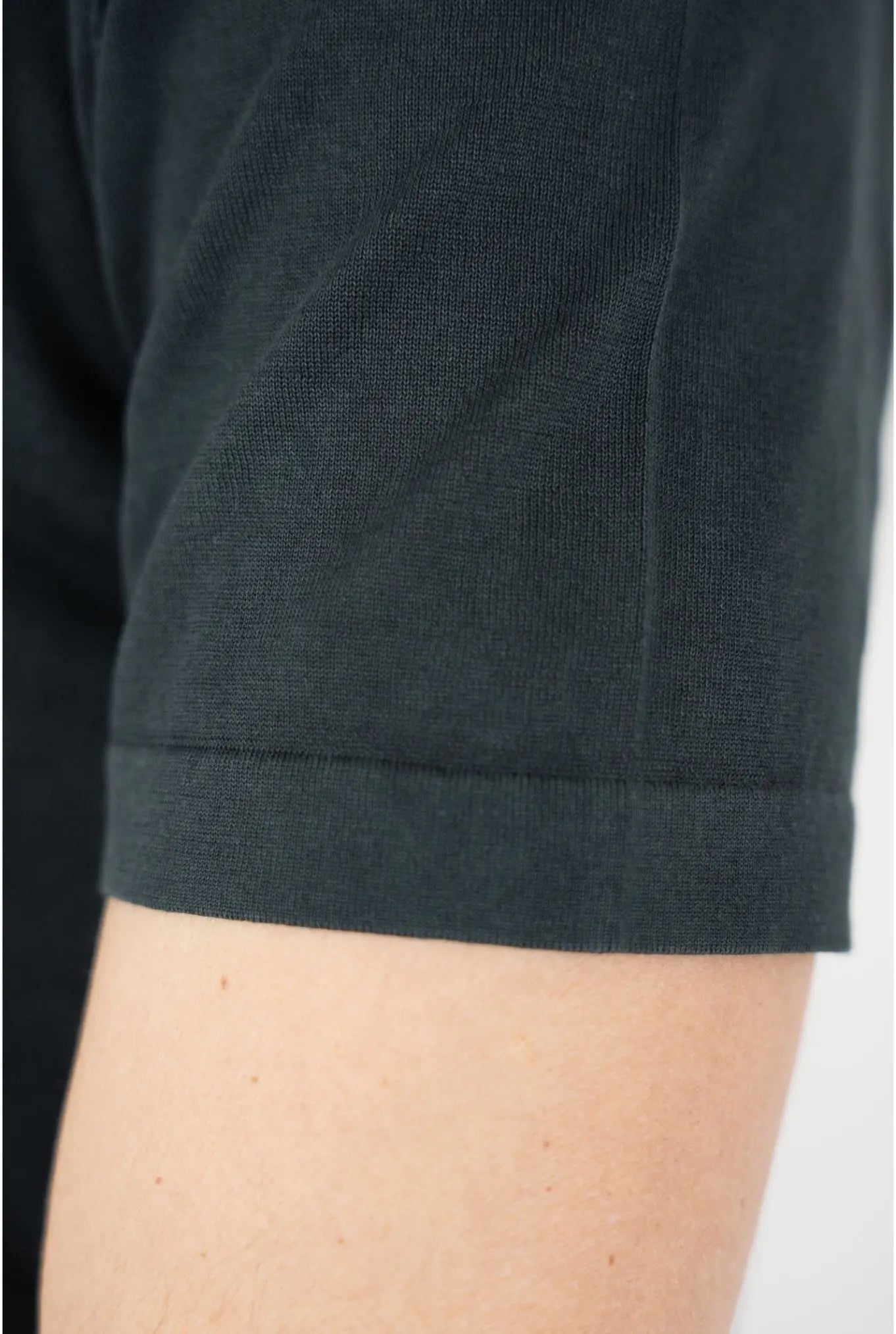 DRUMOHR Polo Maniche Corte Cotone Frosted Nero - Guarino Store