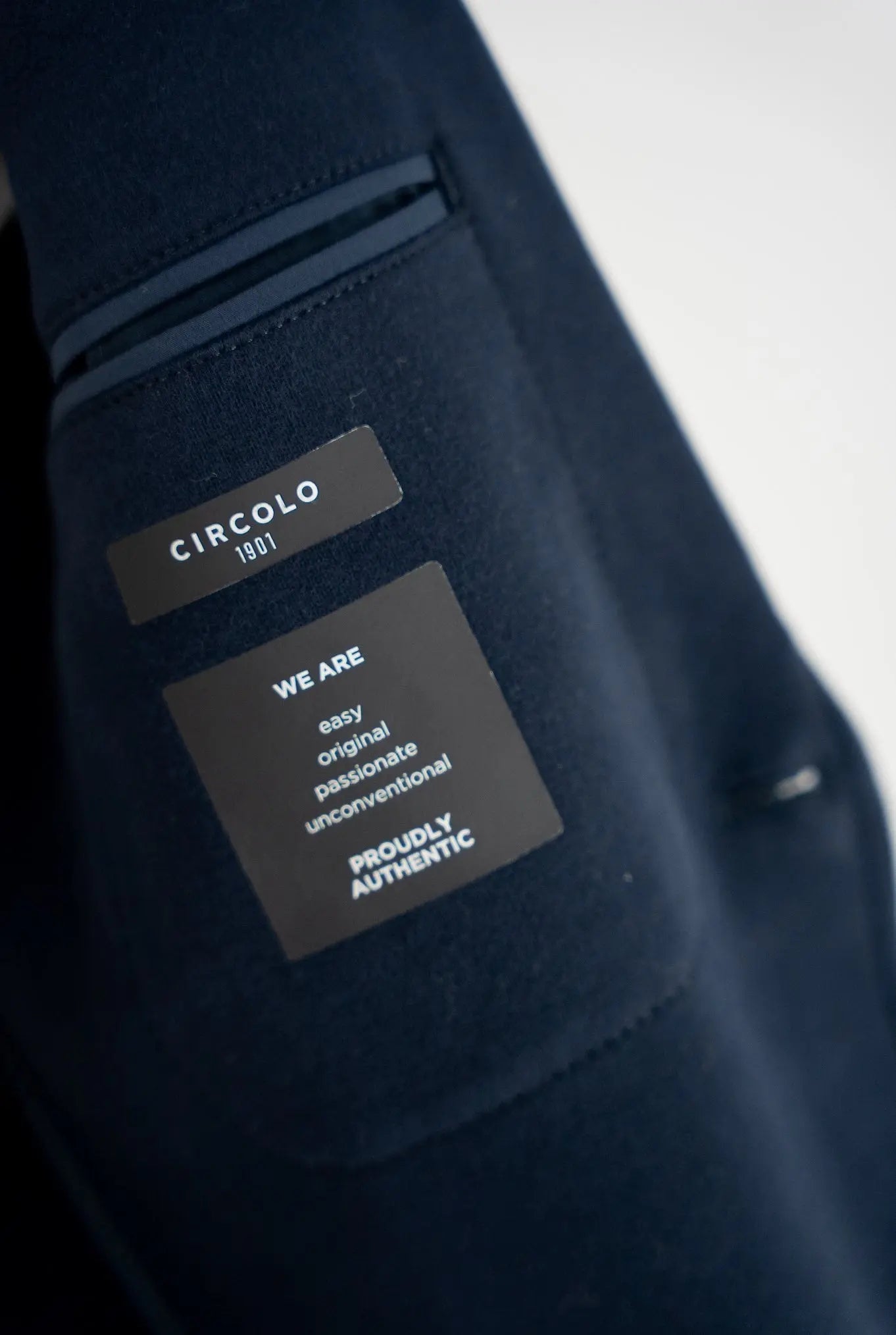 Giacca Felpa Cotone Blu - Guarino Store