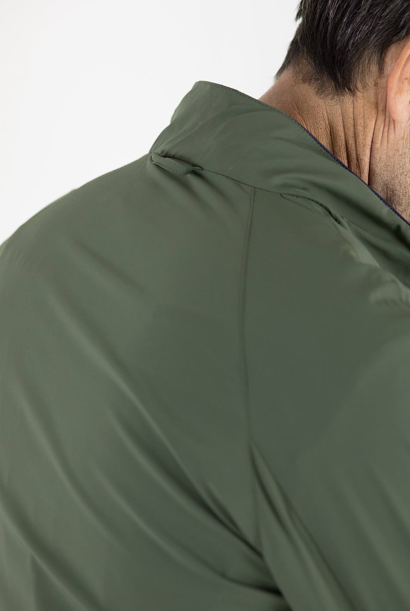 KIRED Giubbino Reversibile Blu/Verde Militare - Guarino Store