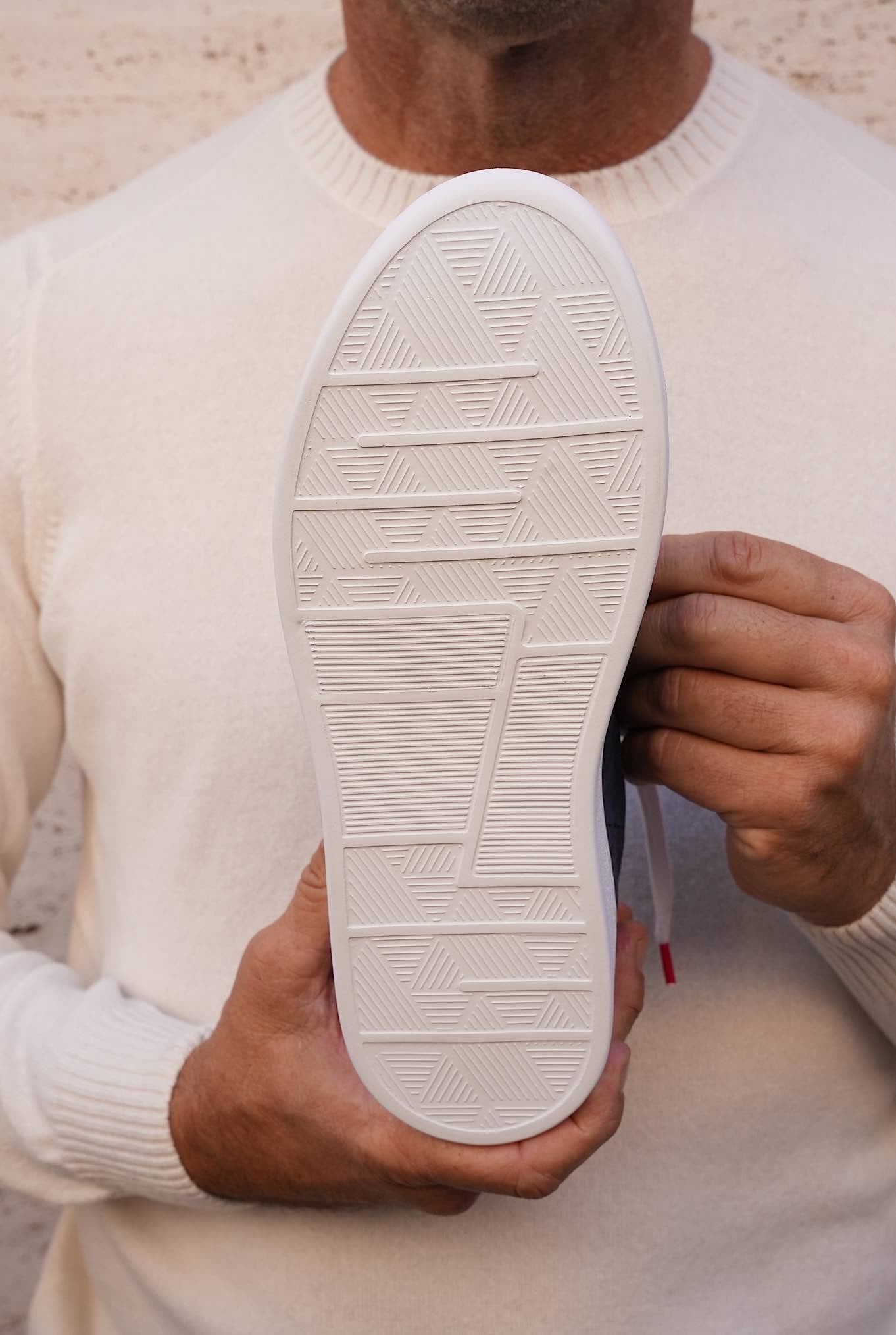 KITON Sneakers in Suede Blu - Guarino Store