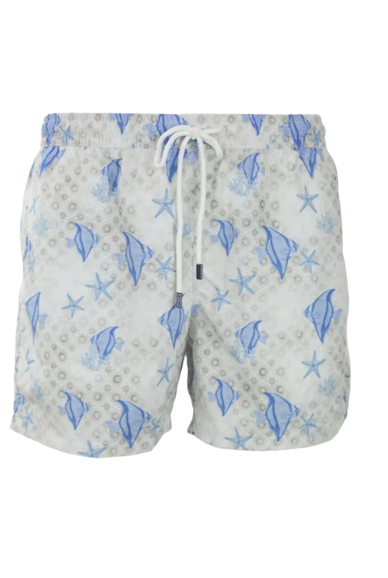FEDELI Costume da Bagno Pesci Beige Blu - Guarino Store