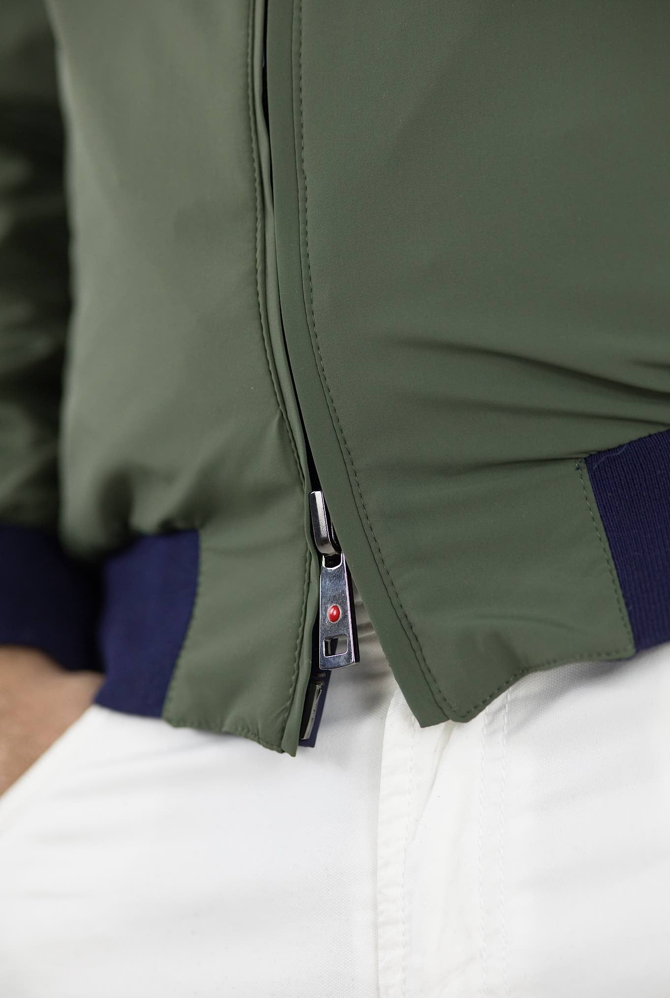 KIRED Giubbino Reversibile Blu/Verde Militare - Guarino Store