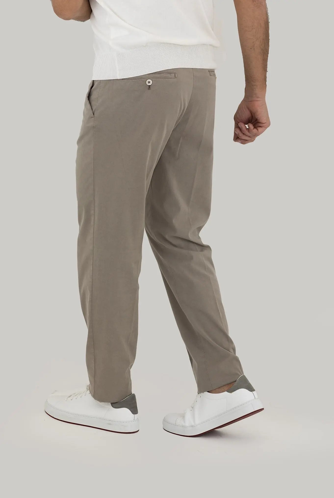 MARCO PESCAROLO Pantaloni mod. Evo Beige - Guarino Store