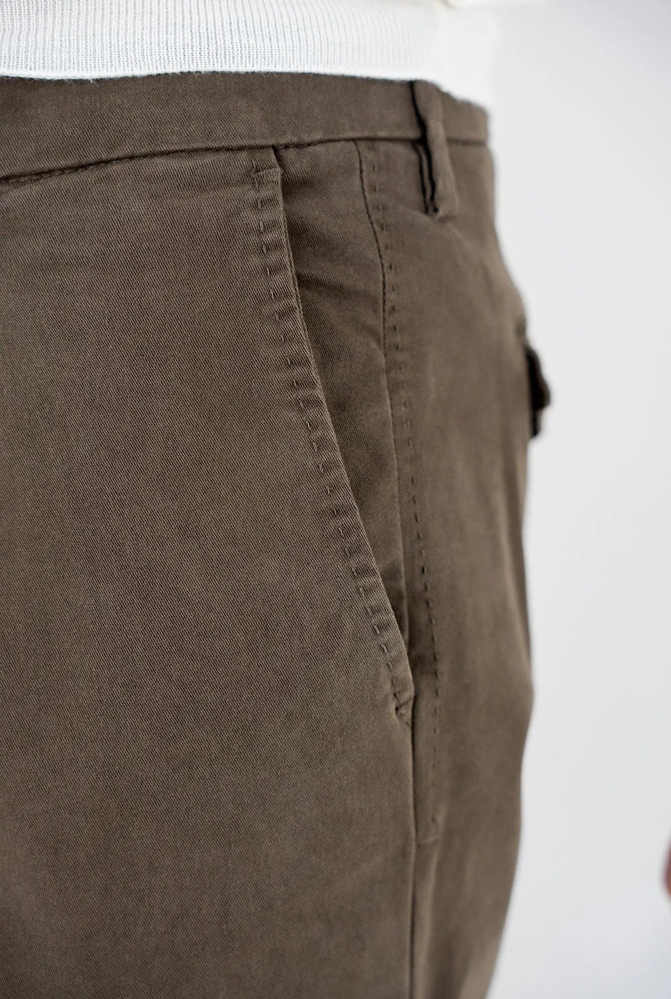 Pantaloni Fustagno Lavato Tabacco - Guarino Store
