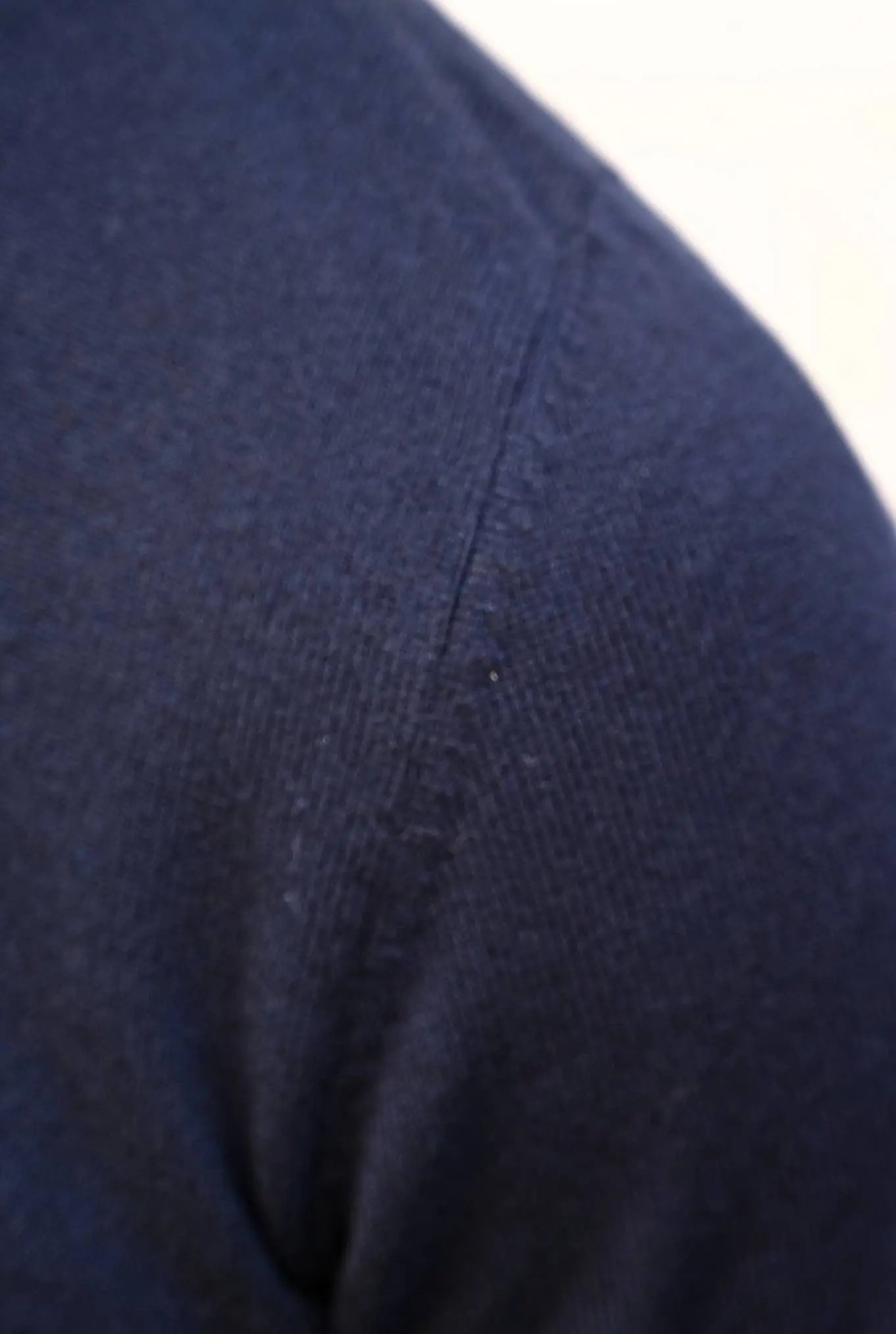 Pullover Cashmere Loro Piana Mezza Zip Blu Navy - Guarino Store