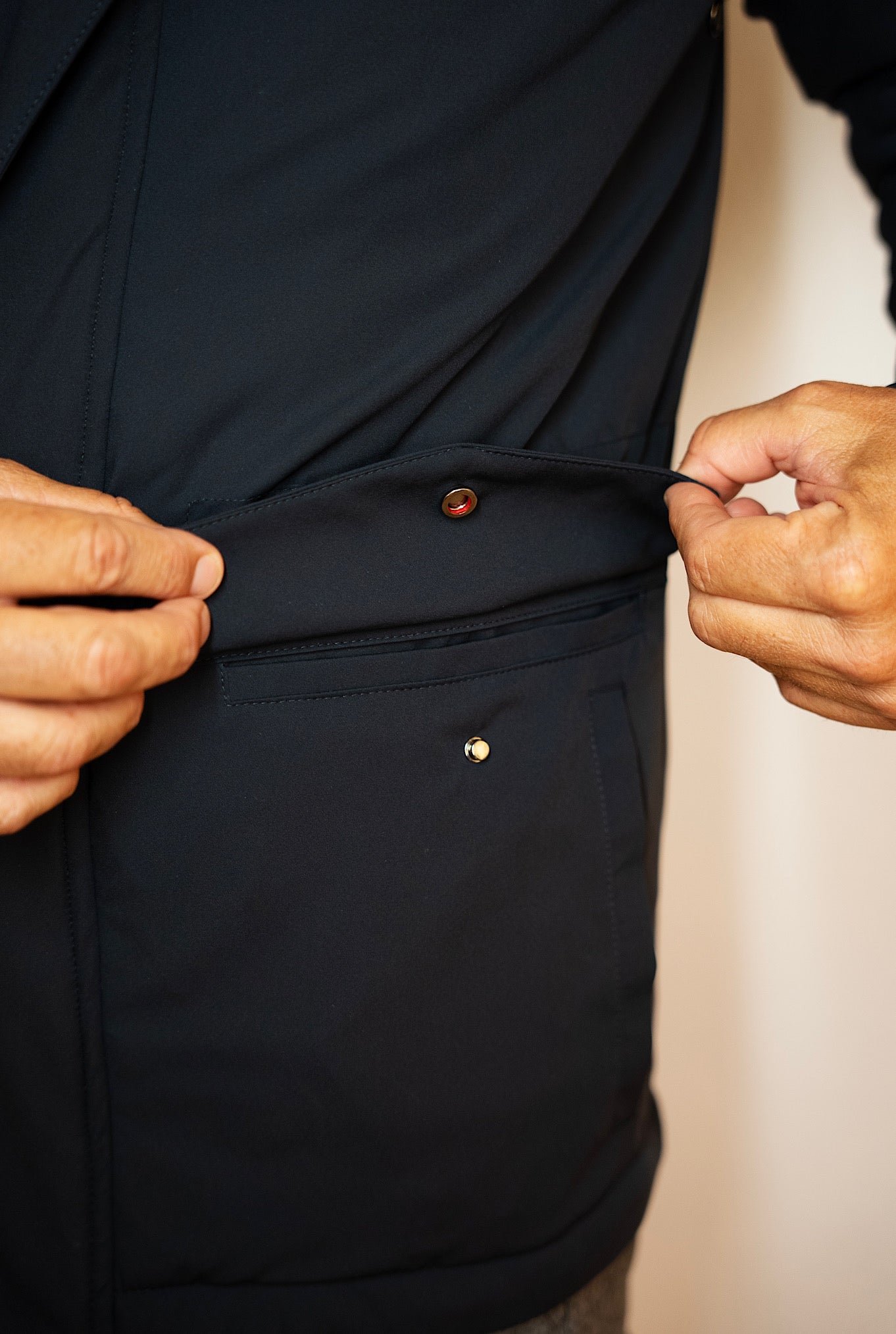 KIRED Field Jacket Impermeabile Imbottita Blu - Guarino Store