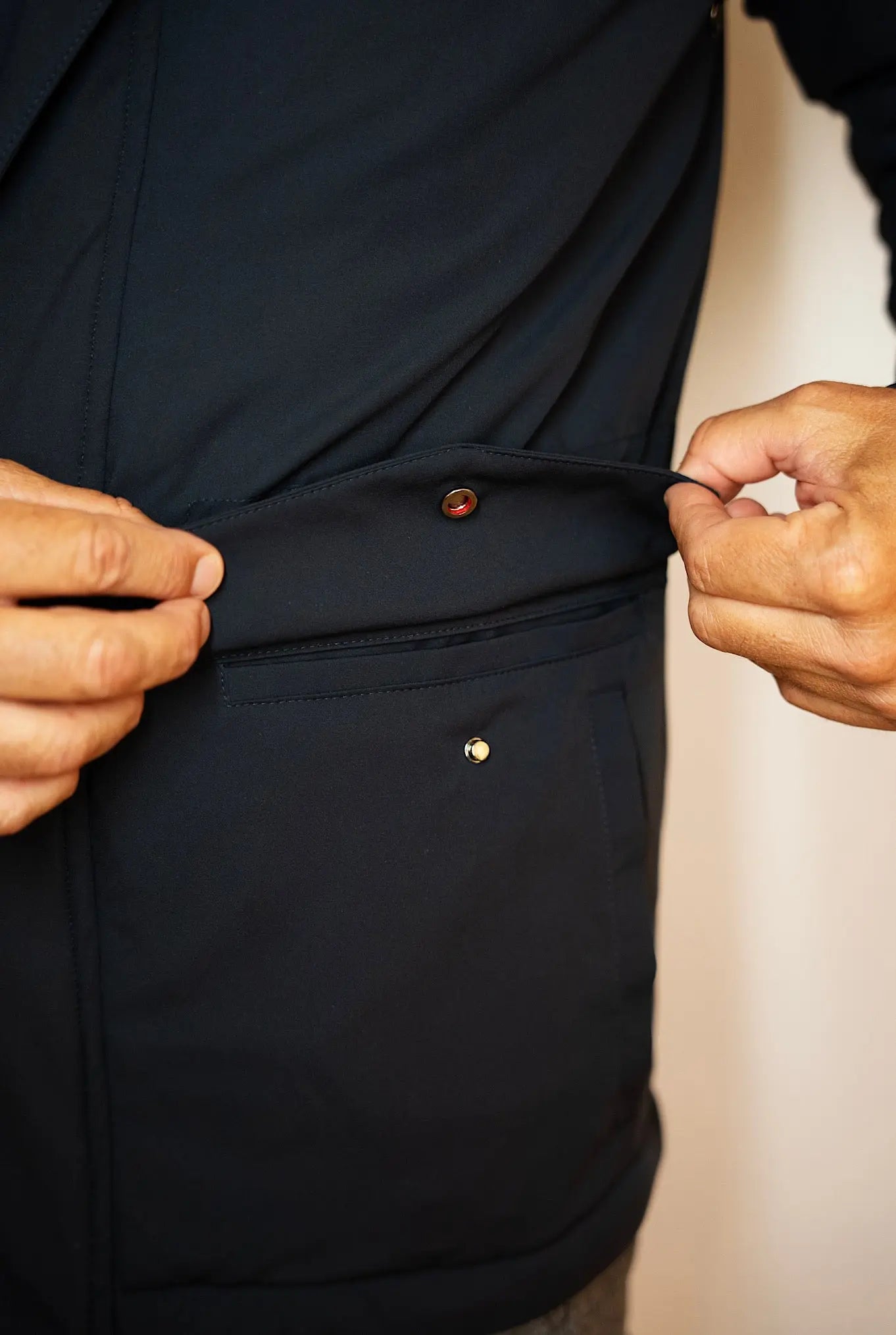 KIRED Field Jacket Impermeabile Imbottita Blu - Guarino Store