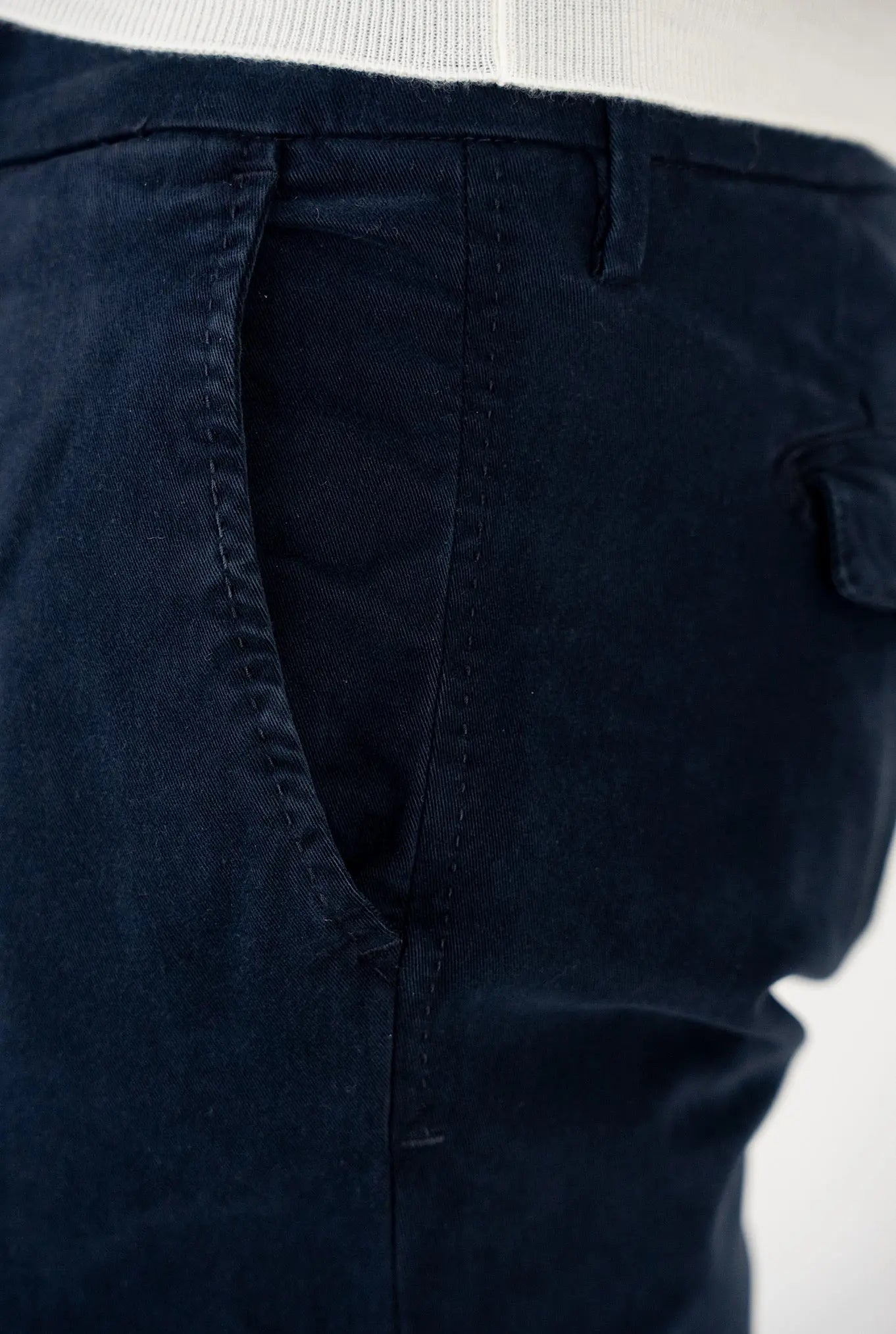 Pantaloni Fustagno Lavato Blu - Guarino Store