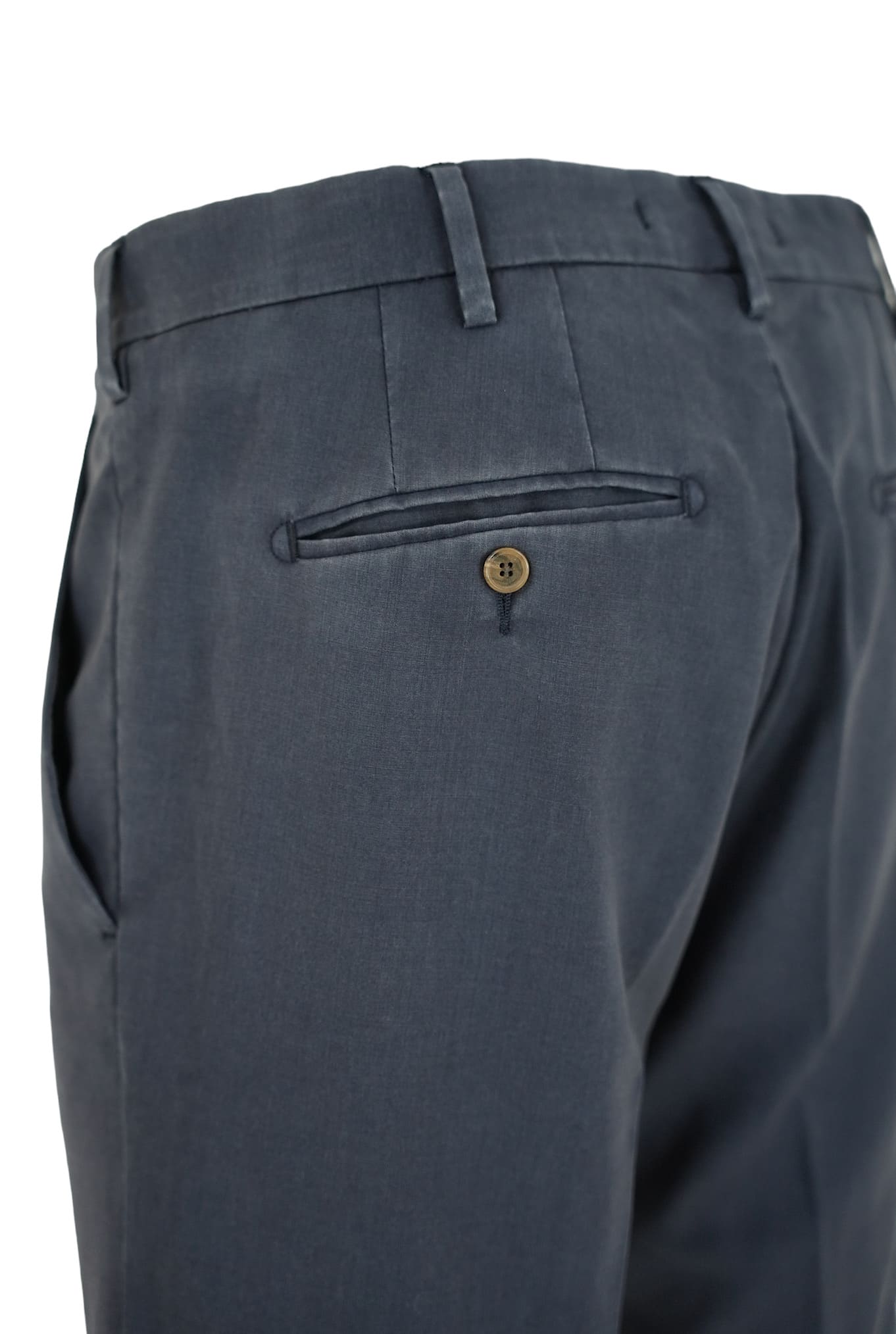 MYTHS Bermuda Fresco Lana Lavata Blu - Guarino Store