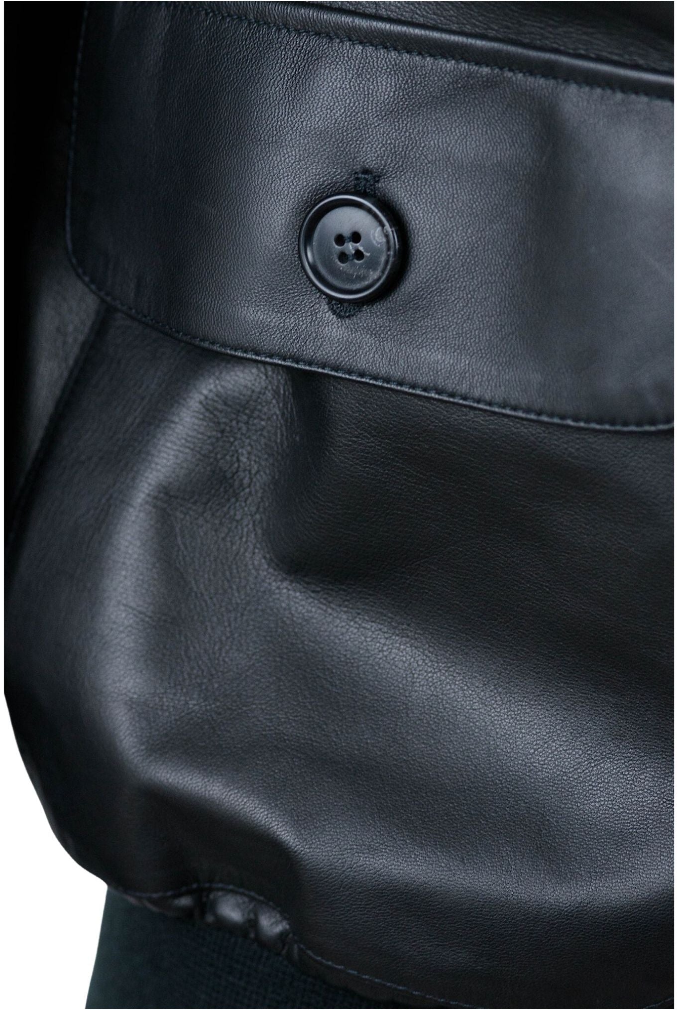 Guarino Giubbino Sfoderato Nero in Pelle - Guarino Store