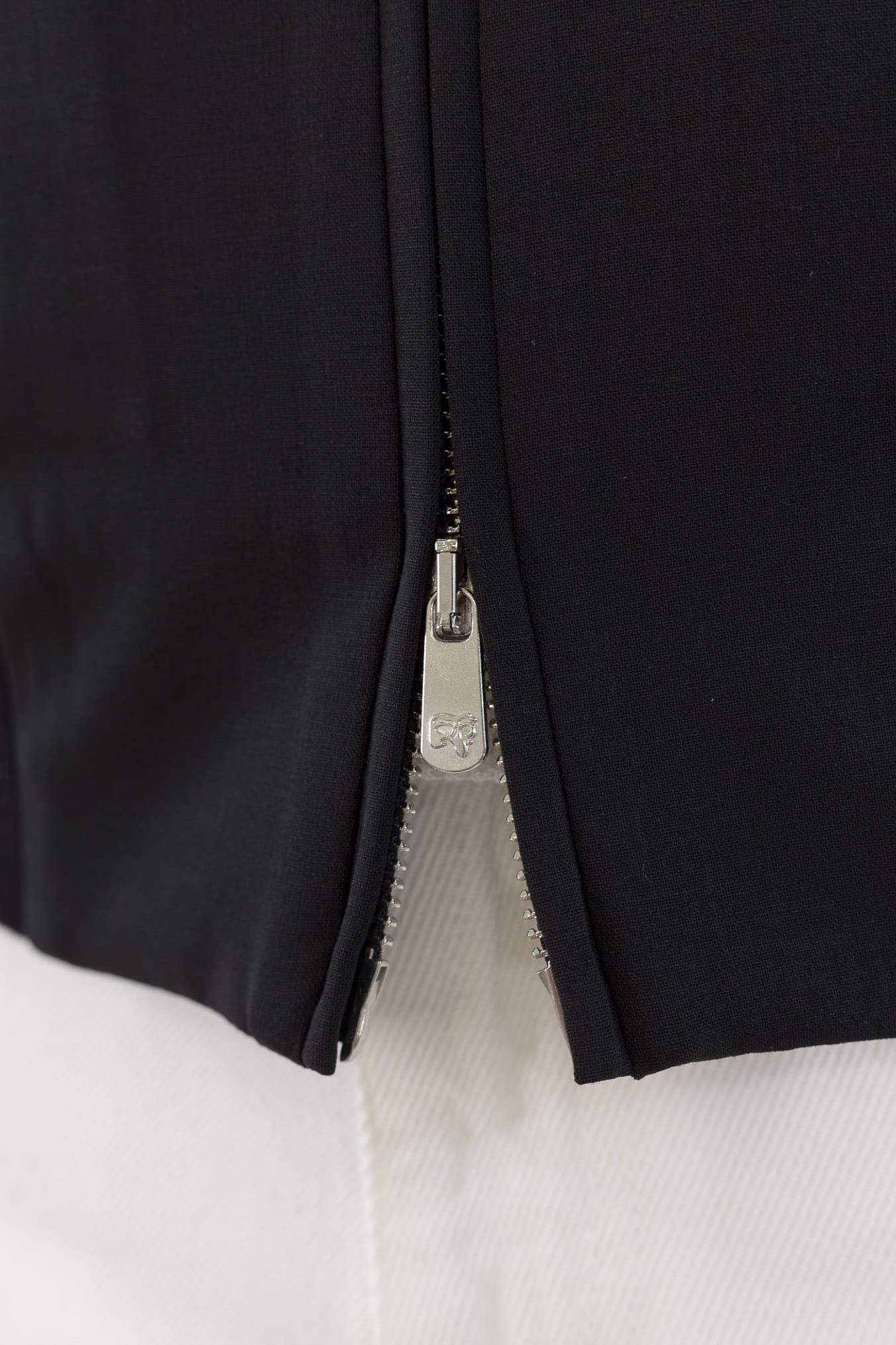 PESCAROLO Giubbino "Icon" Jersey Lana Nero