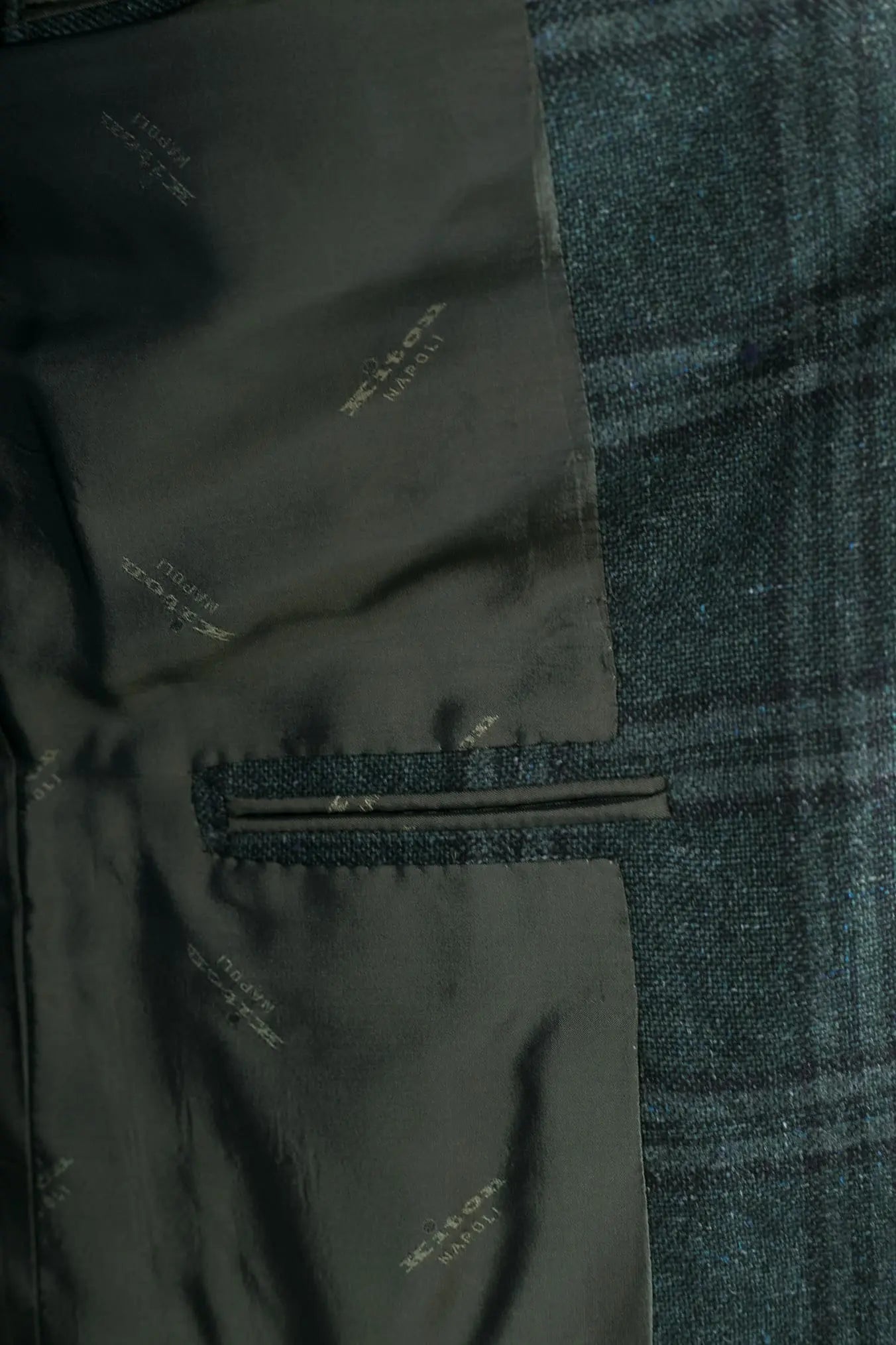 Giacca Galles Cashmere Seta e Lino Verde - Guarino Store