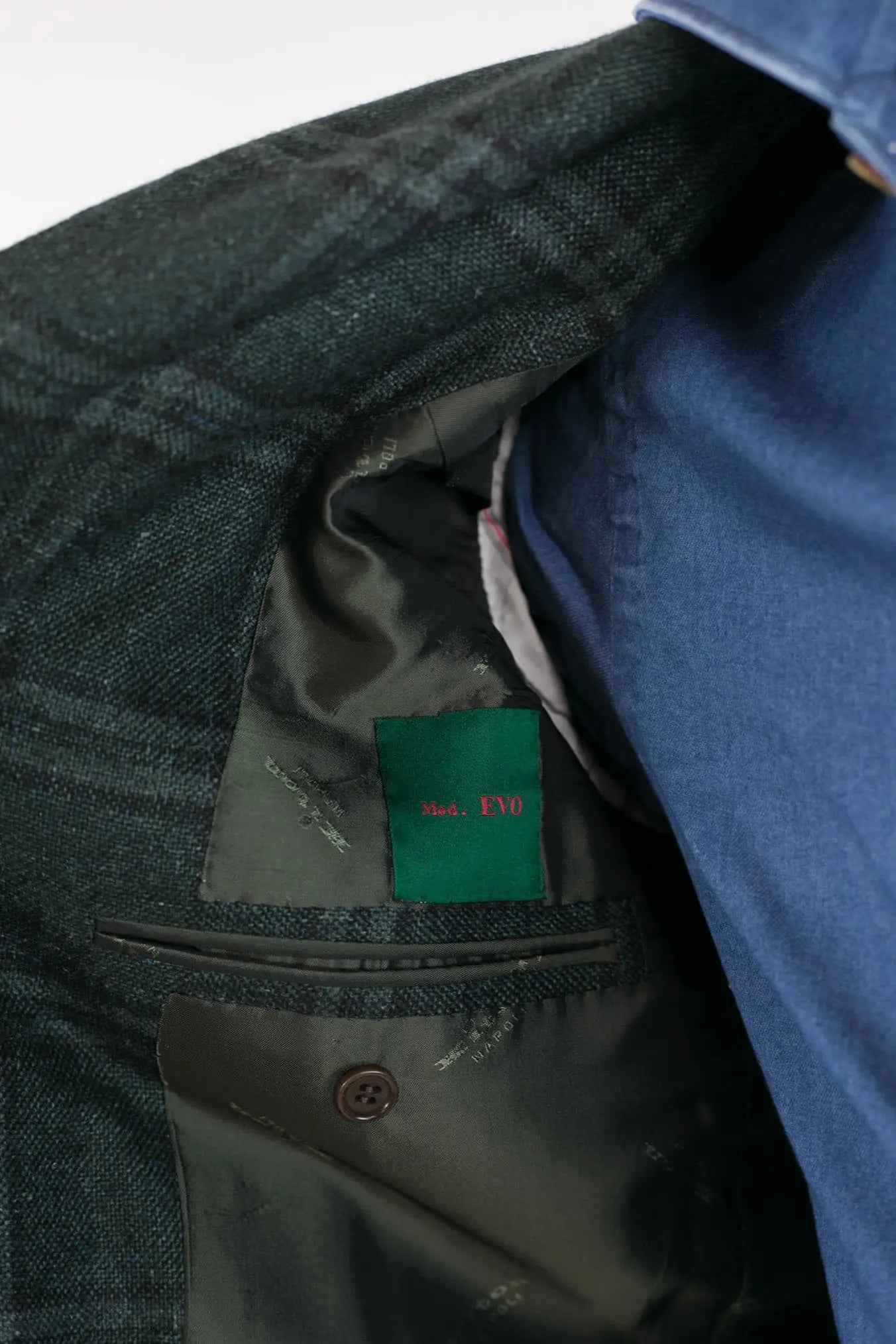 Giacca Galles Cashmere Seta e Lino Verde - Guarino Store