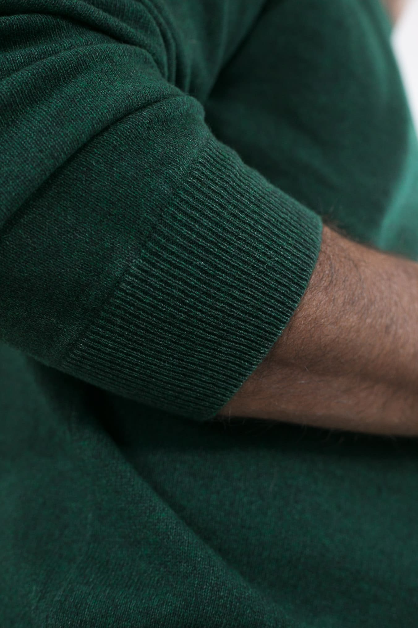 GUARINO Girocollo Raglan Cashmere Old Dyed Grigio Ferro