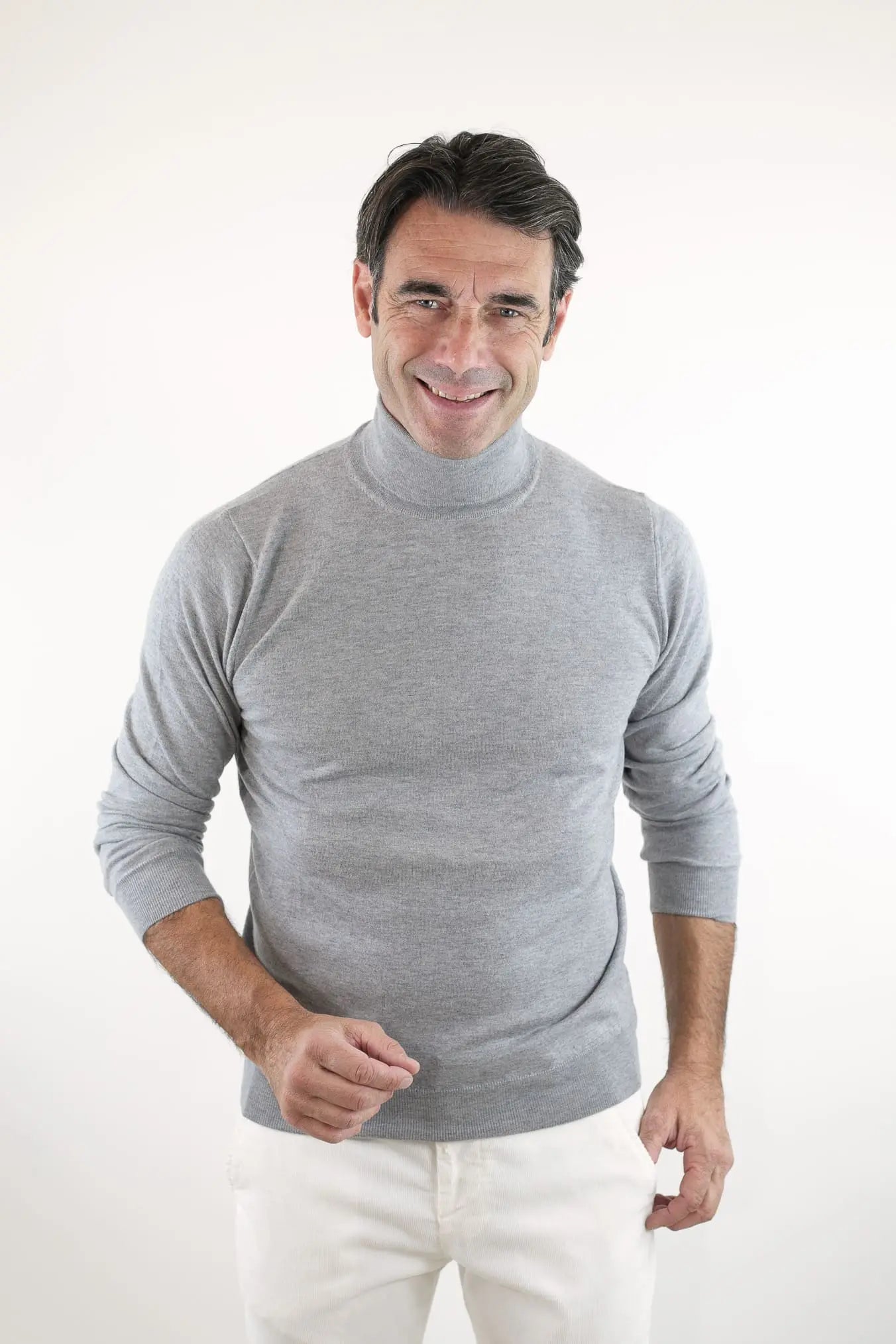 Dolcevita Cashmere Pettinato Ultralight Blu Scuro