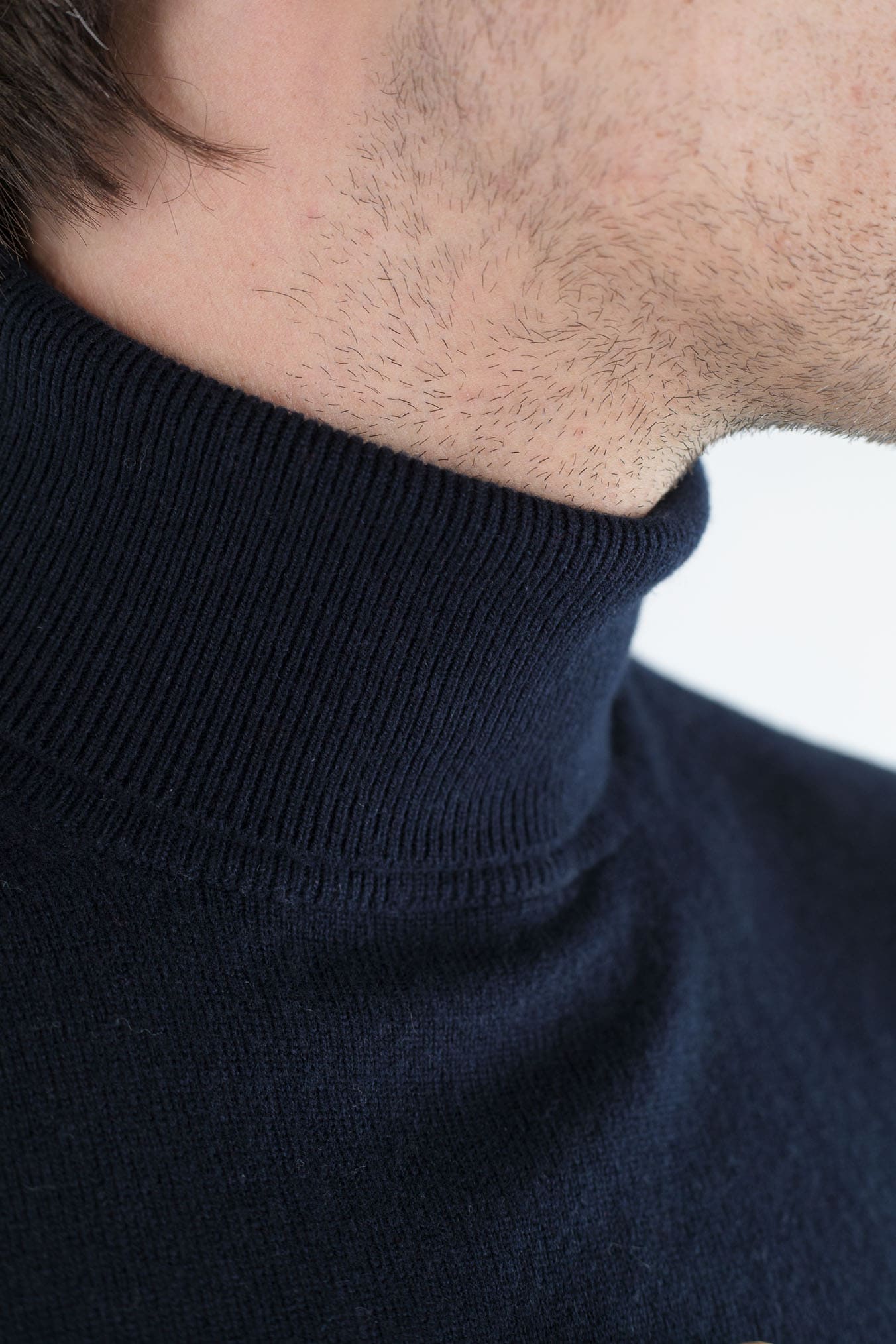 GUARINO Dolcevita Lana Cashmere Blu Navy