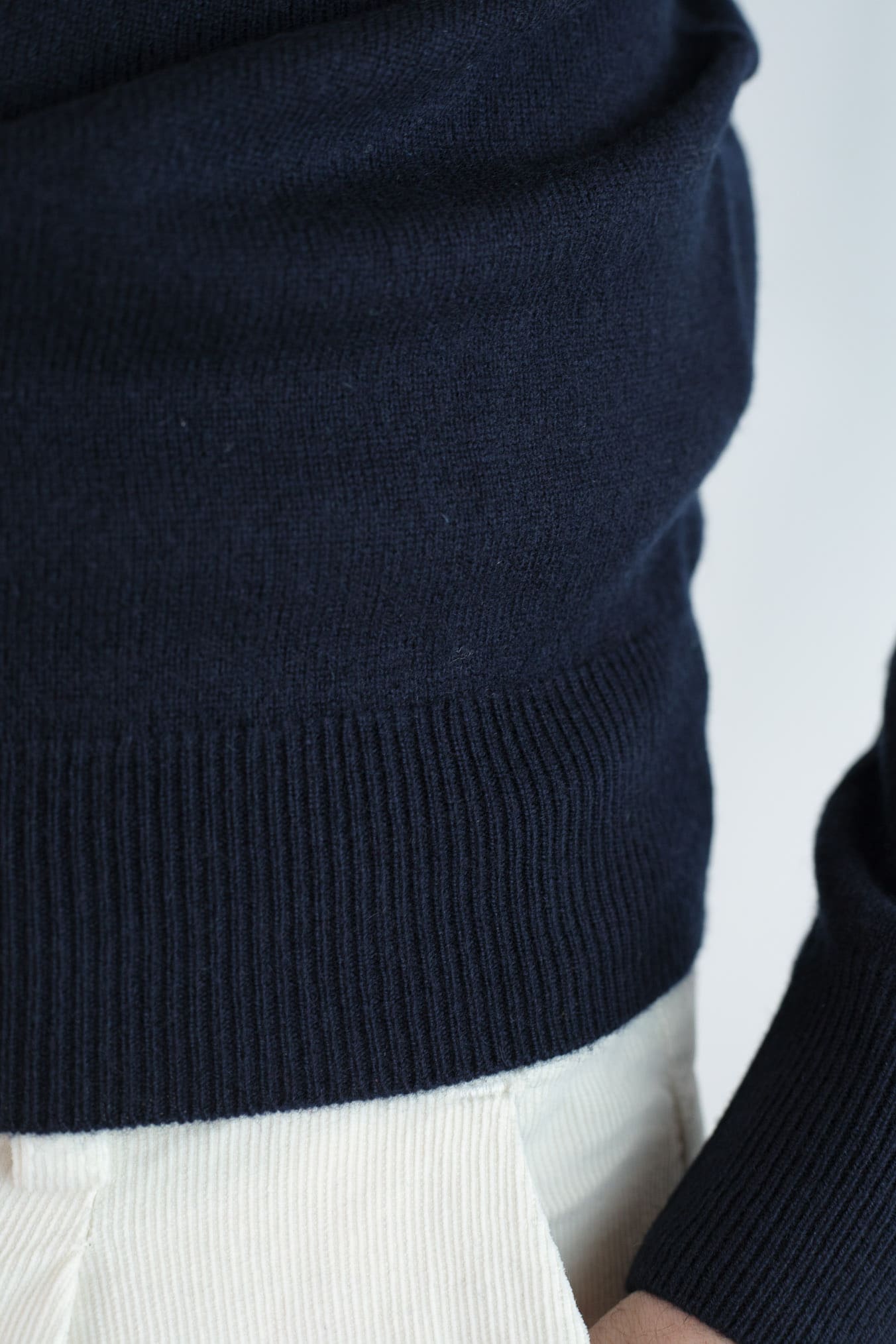 GUARINO Dolcevita Lana Cashmere Blu Navy