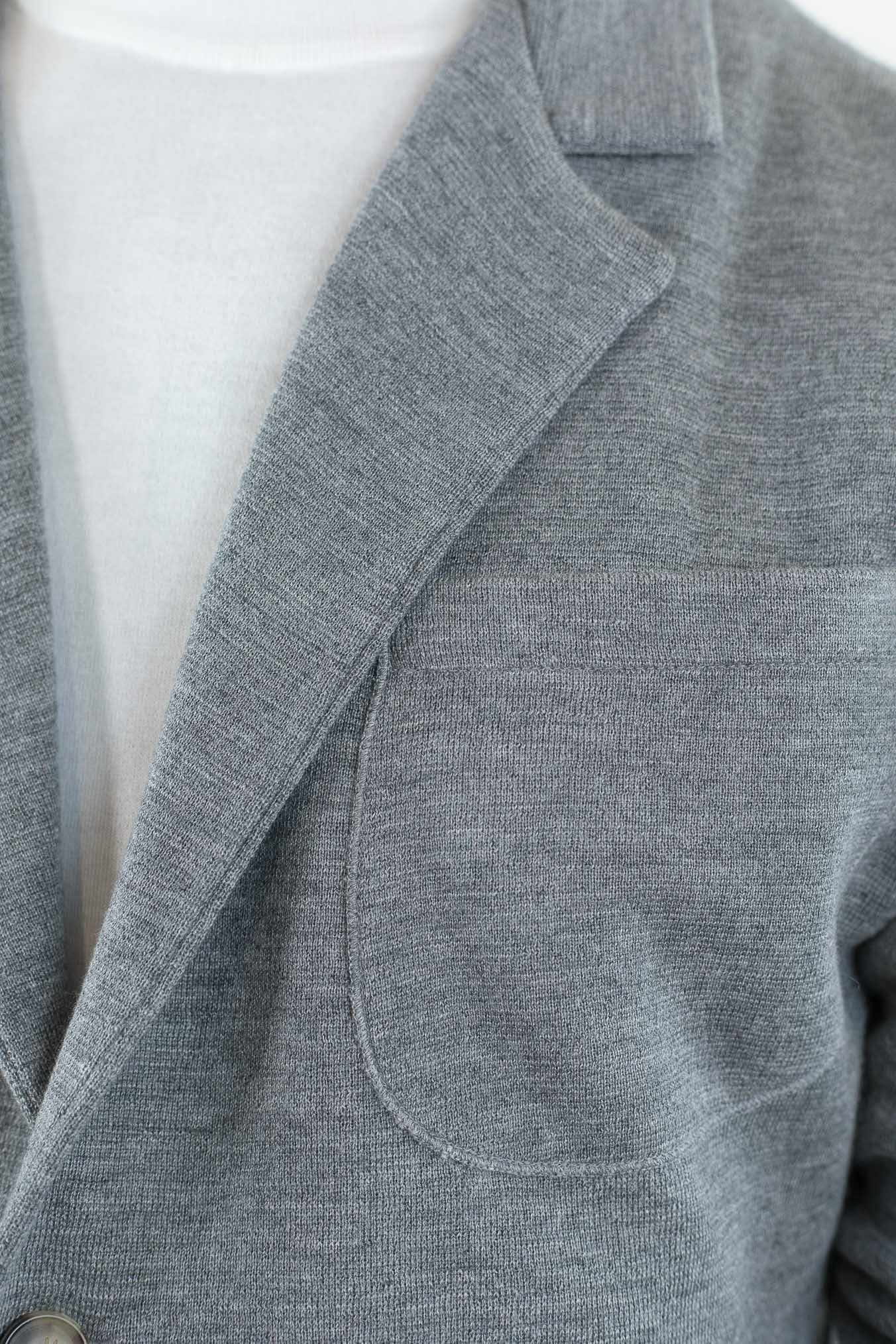 Giacca Maglia Jersey Lana Seta Cashmere - Guarino Store