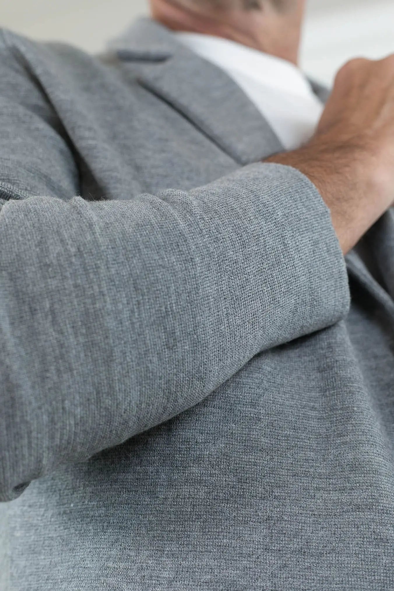 Giacca Maglia Jersey Lana Seta Cashmere - Guarino Store