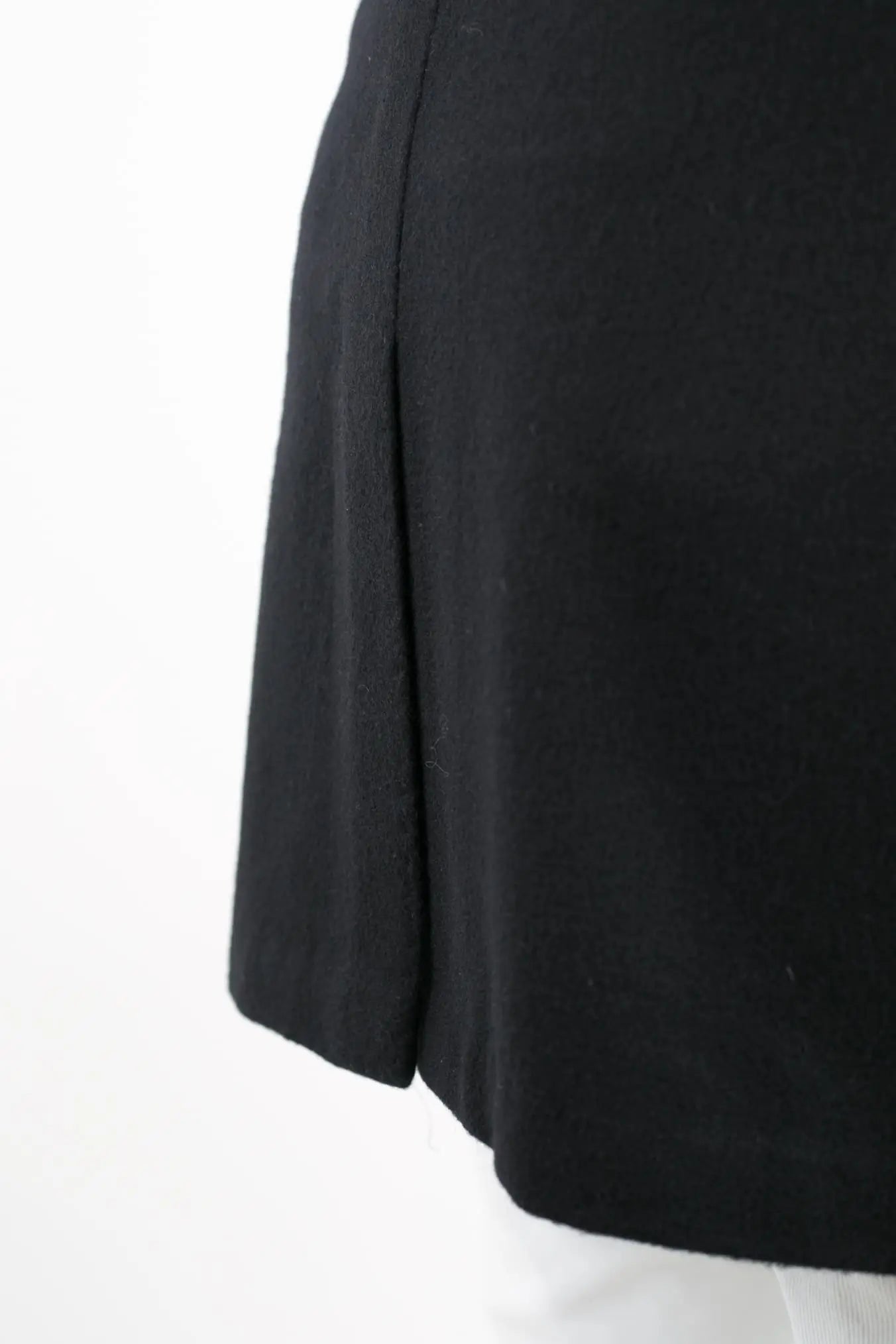 Cappotto Doppiopetto Cashmere Nero - Guarino Store