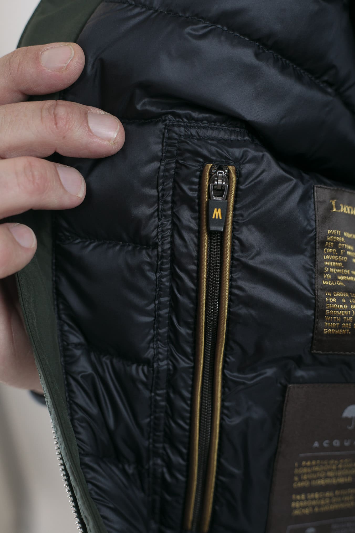 Bomber con Cappuccio mod. Oniro Verde