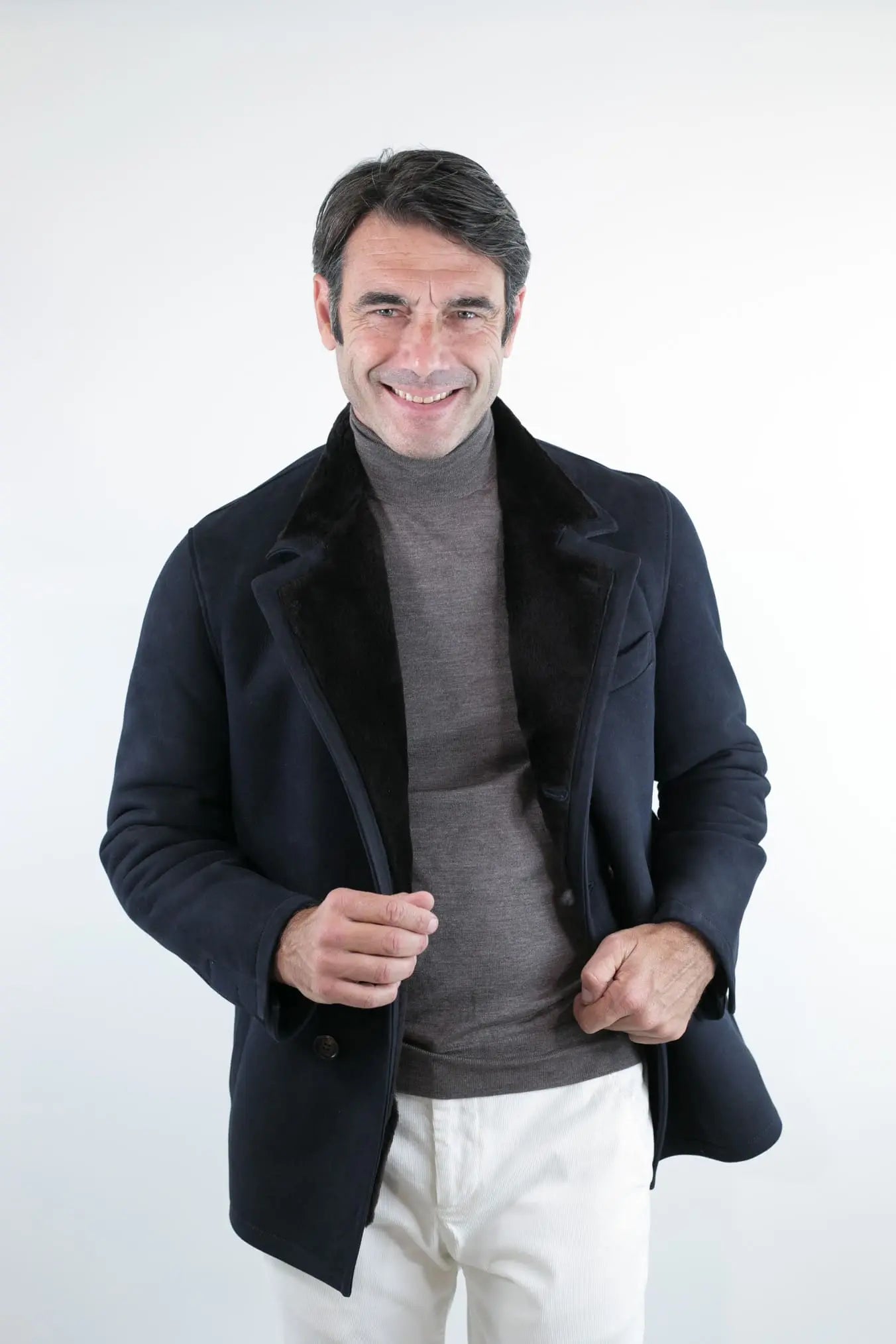 Shearling Superlight Blu - Guarino Store