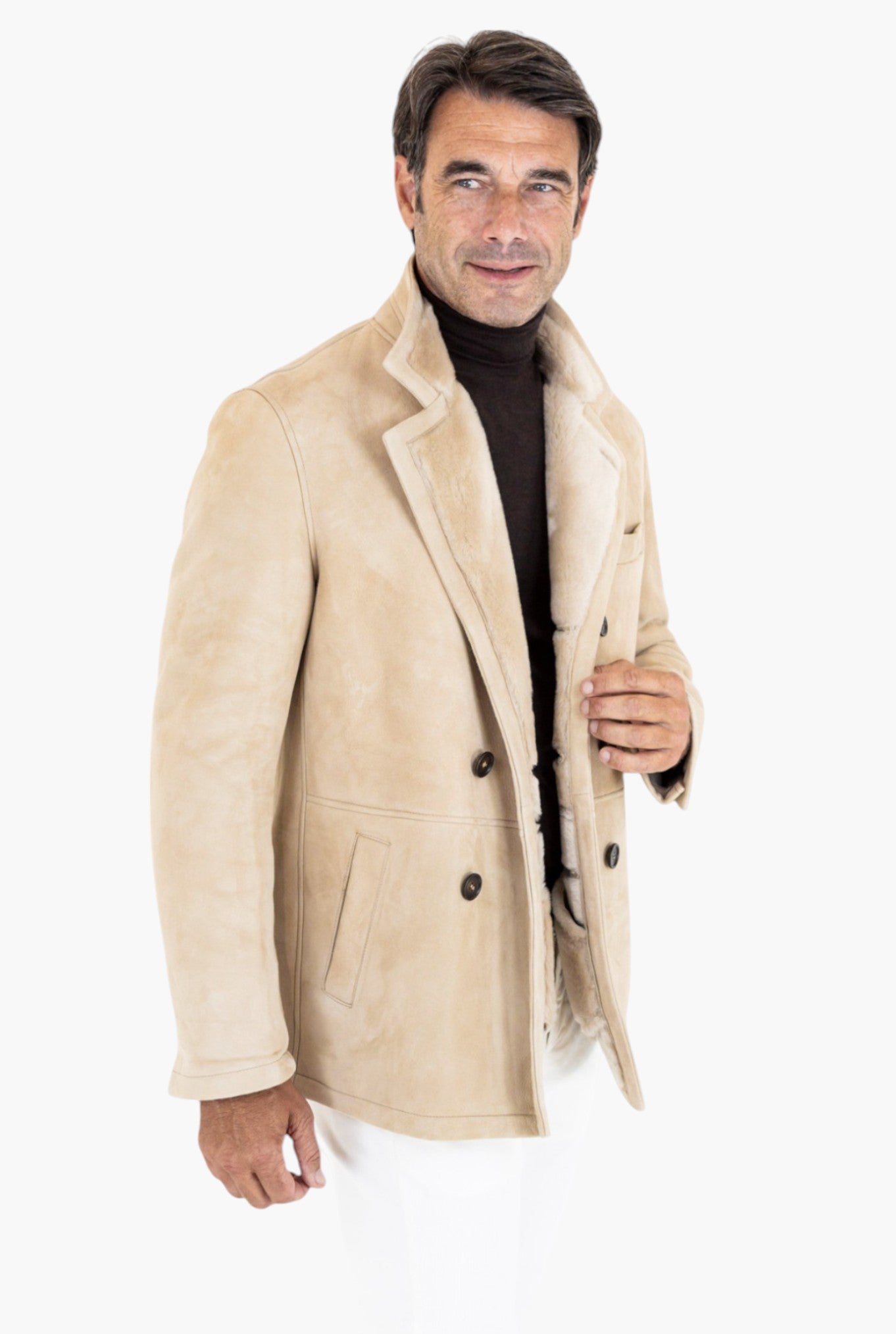 Shearling Superlight Beige Chiaro - Guarino Store