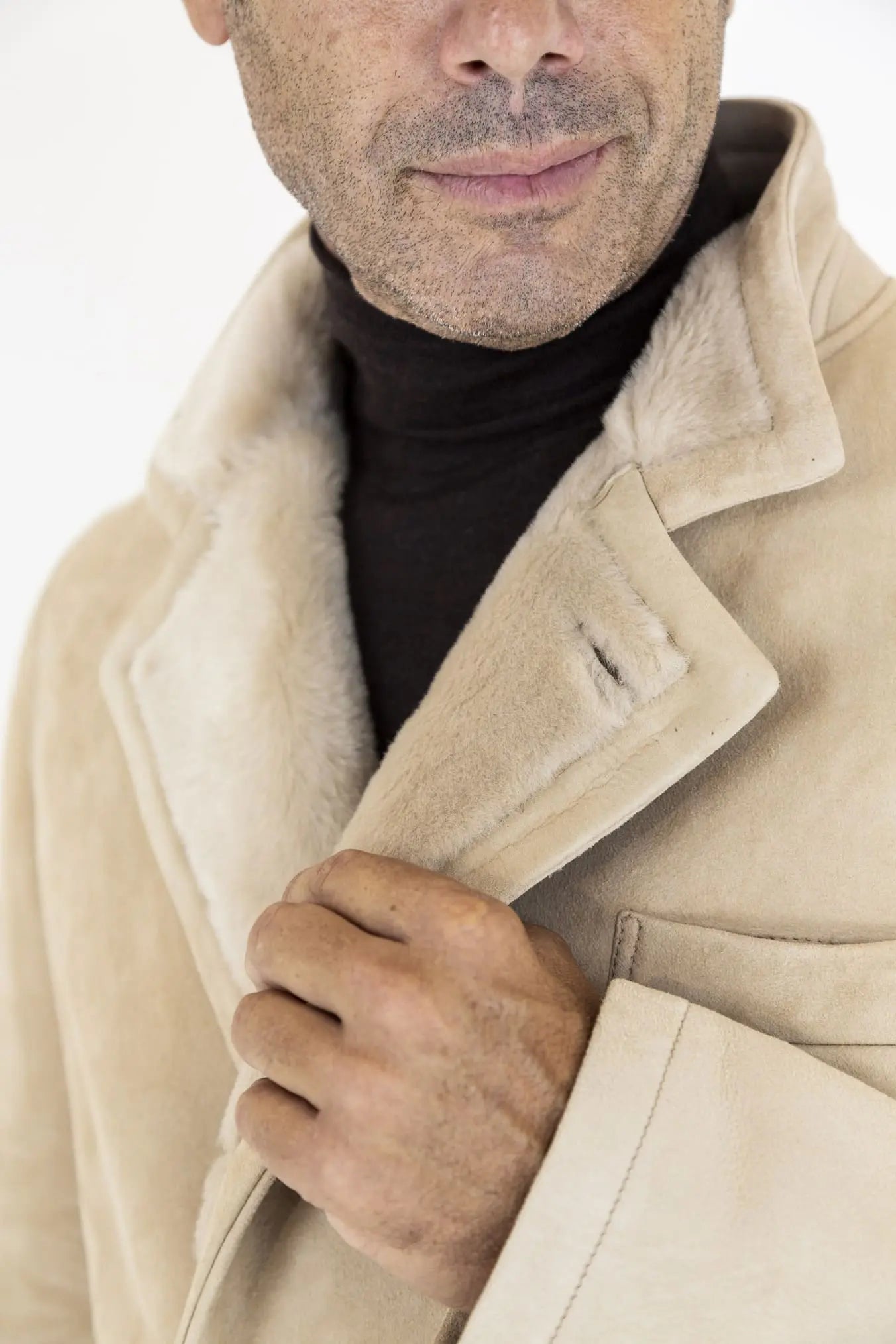 Shearling Superlight Beige Chiaro - Guarino Store