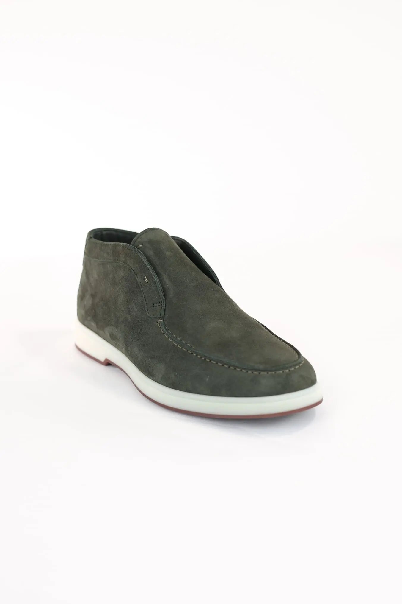 ANDREA VENTURA Polacchine Suede Gmt Nuvolari Verde