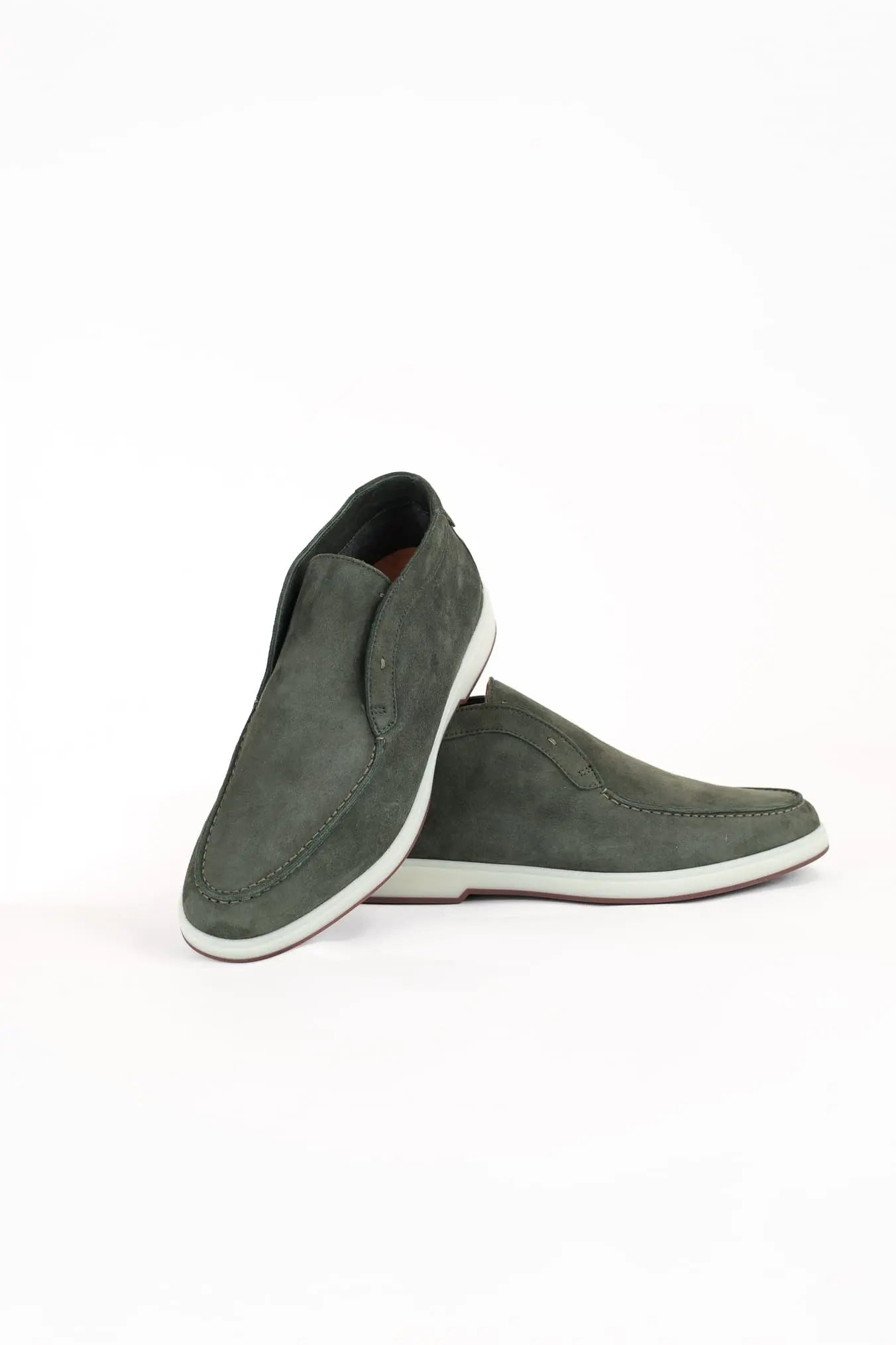 ANDREA VENTURA Polacchine Suede Gmt Nuvolari Verde
