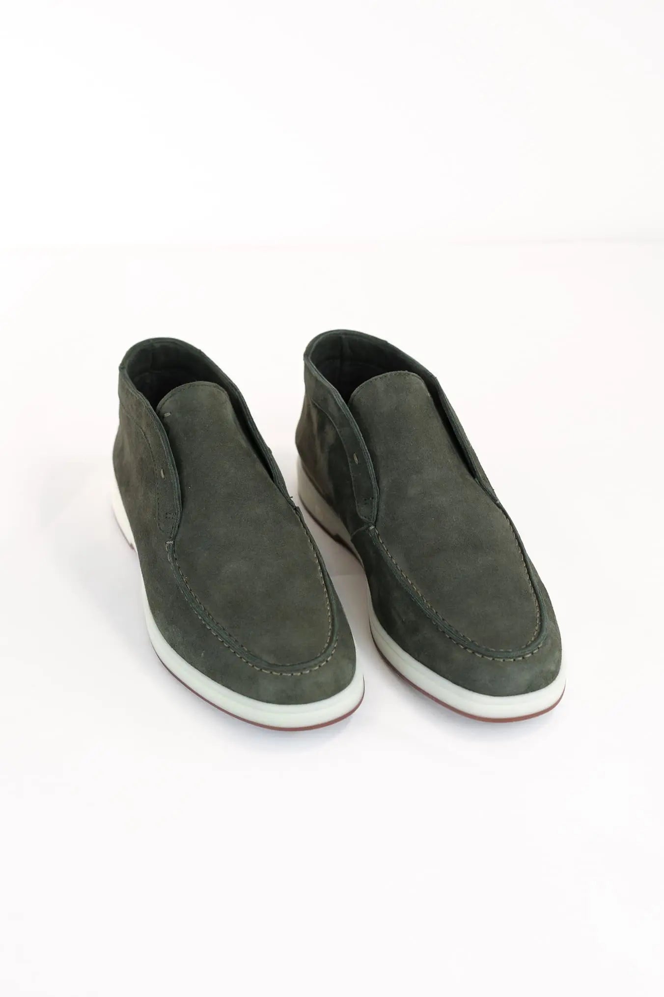 ANDREA VENTURA Polacchine Suede Gmt Nuvolari Verde