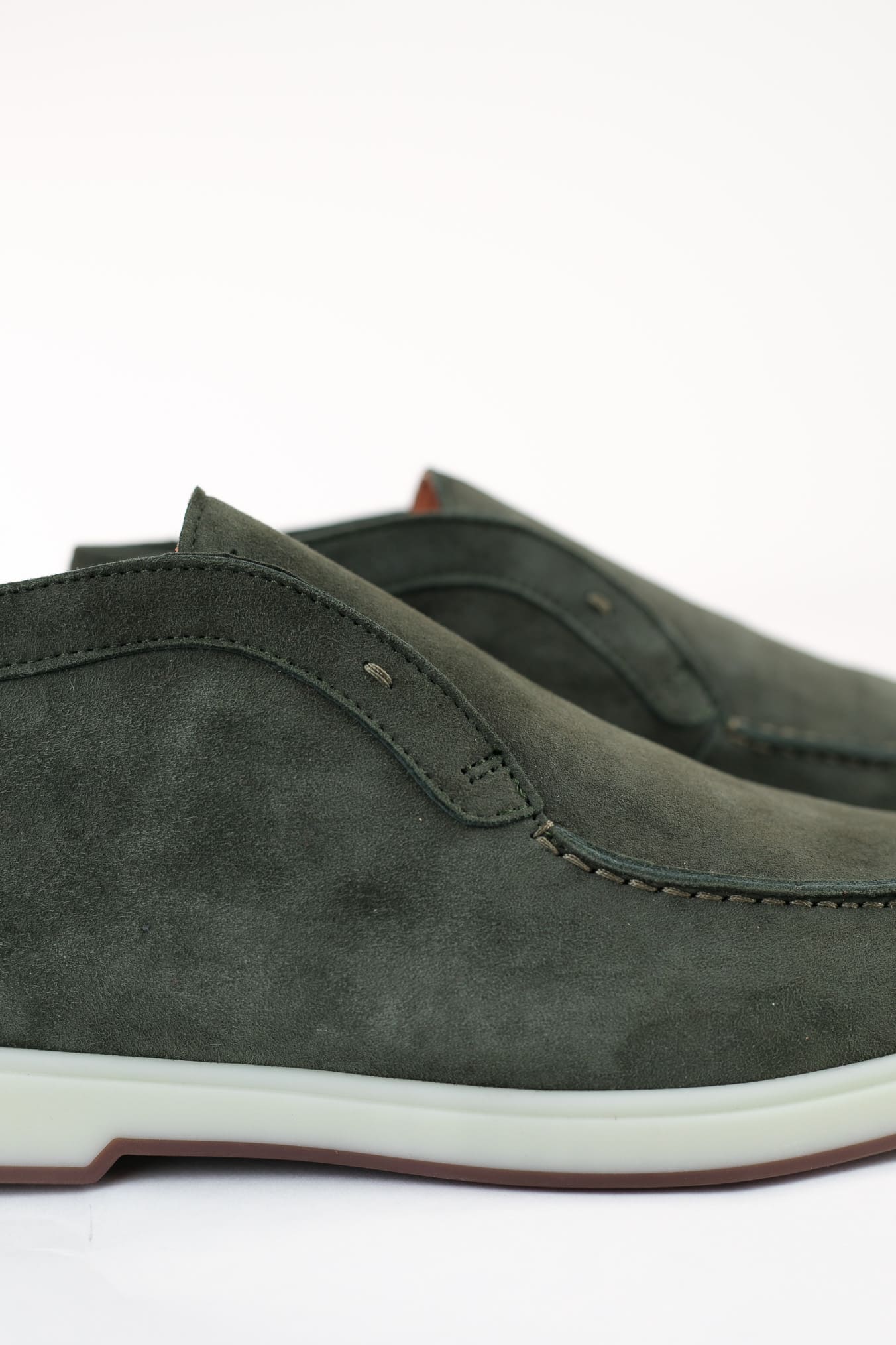 ANDREA VENTURA Polacchine Suede Gmt Nuvolari Verde